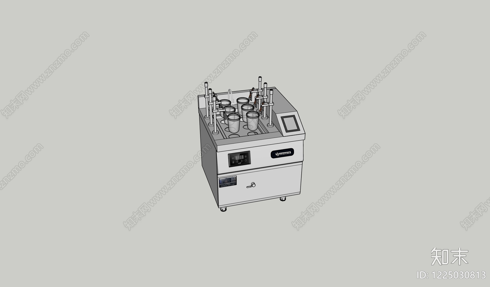 现代厨具SU模型下载【ID:1225030813】