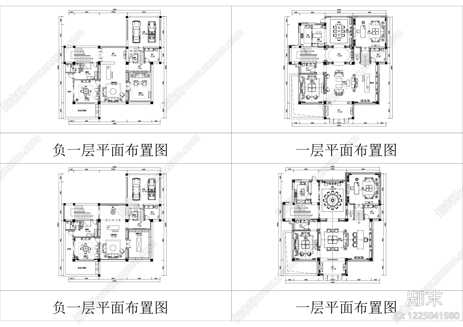 样板间cad施工图下载【ID:1225041980】