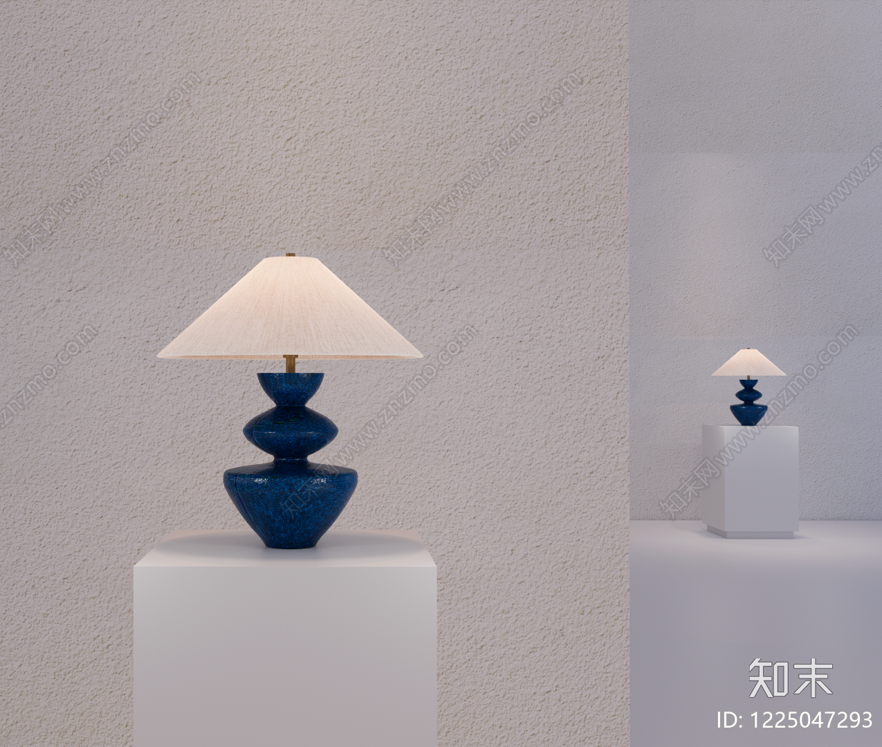 现代台灯SU模型下载【ID:1225047293】
