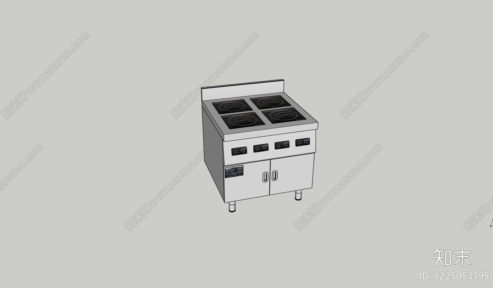 现代电磁炉SU模型下载【ID:1225053395】