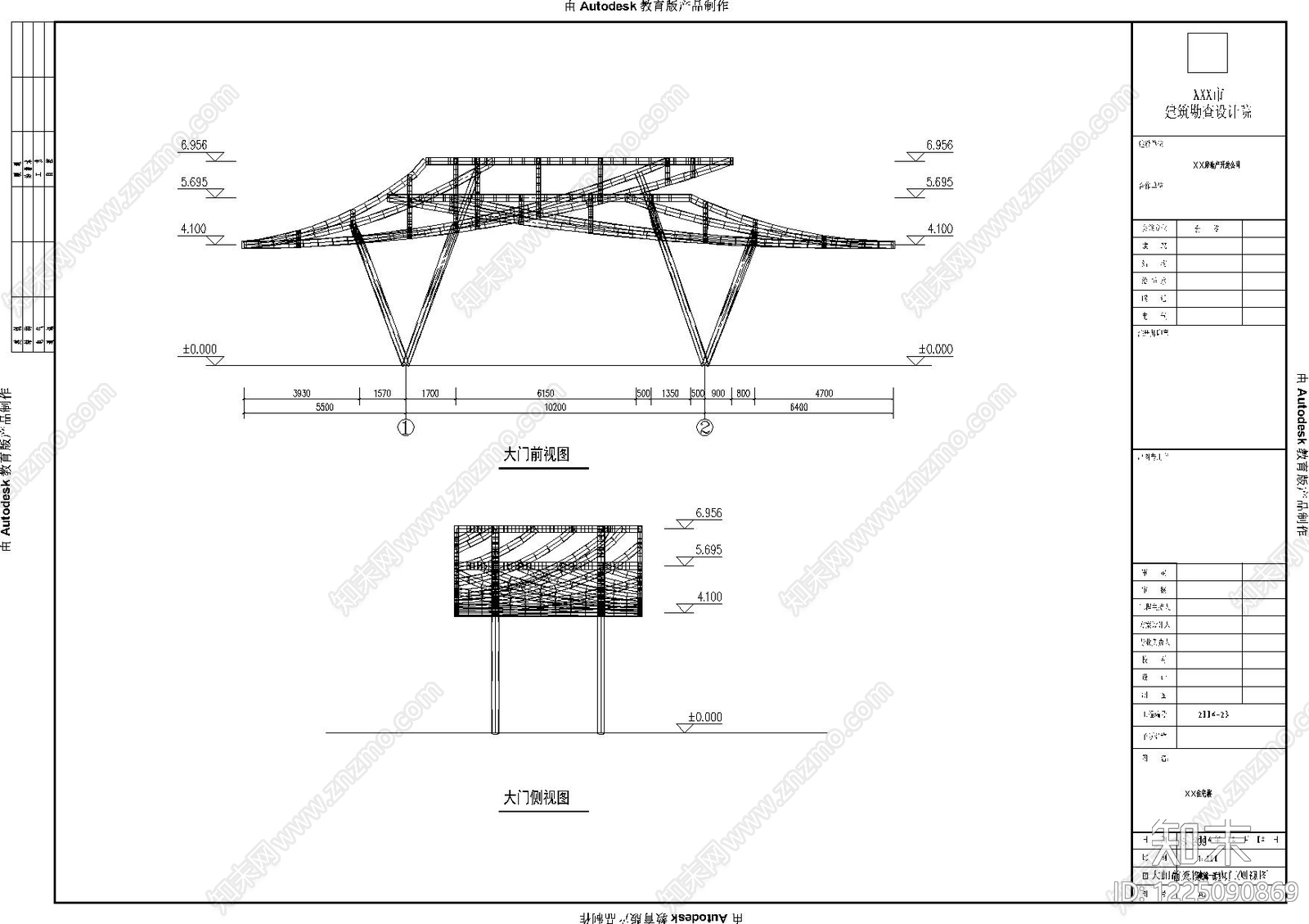 其他建筑cad施工图下载【ID:1225090869】