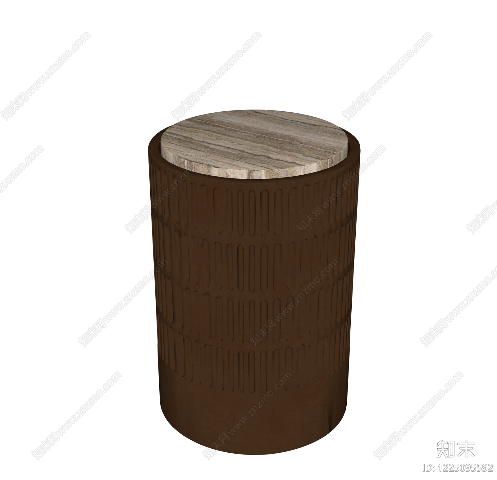 轻奢边几SU模型下载【ID:1225095592】