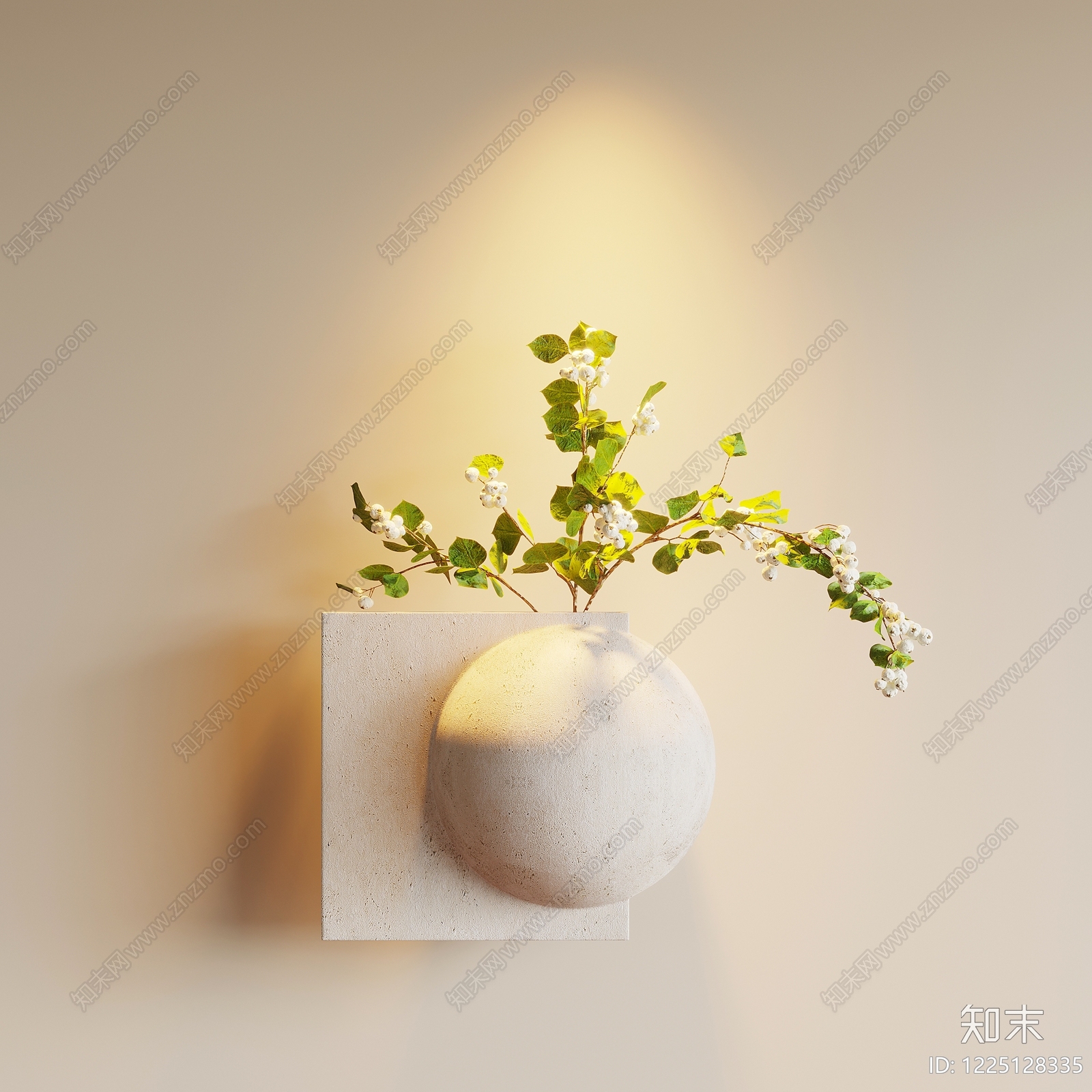 侘寂挂件SU模型下载【ID:1225128335】
