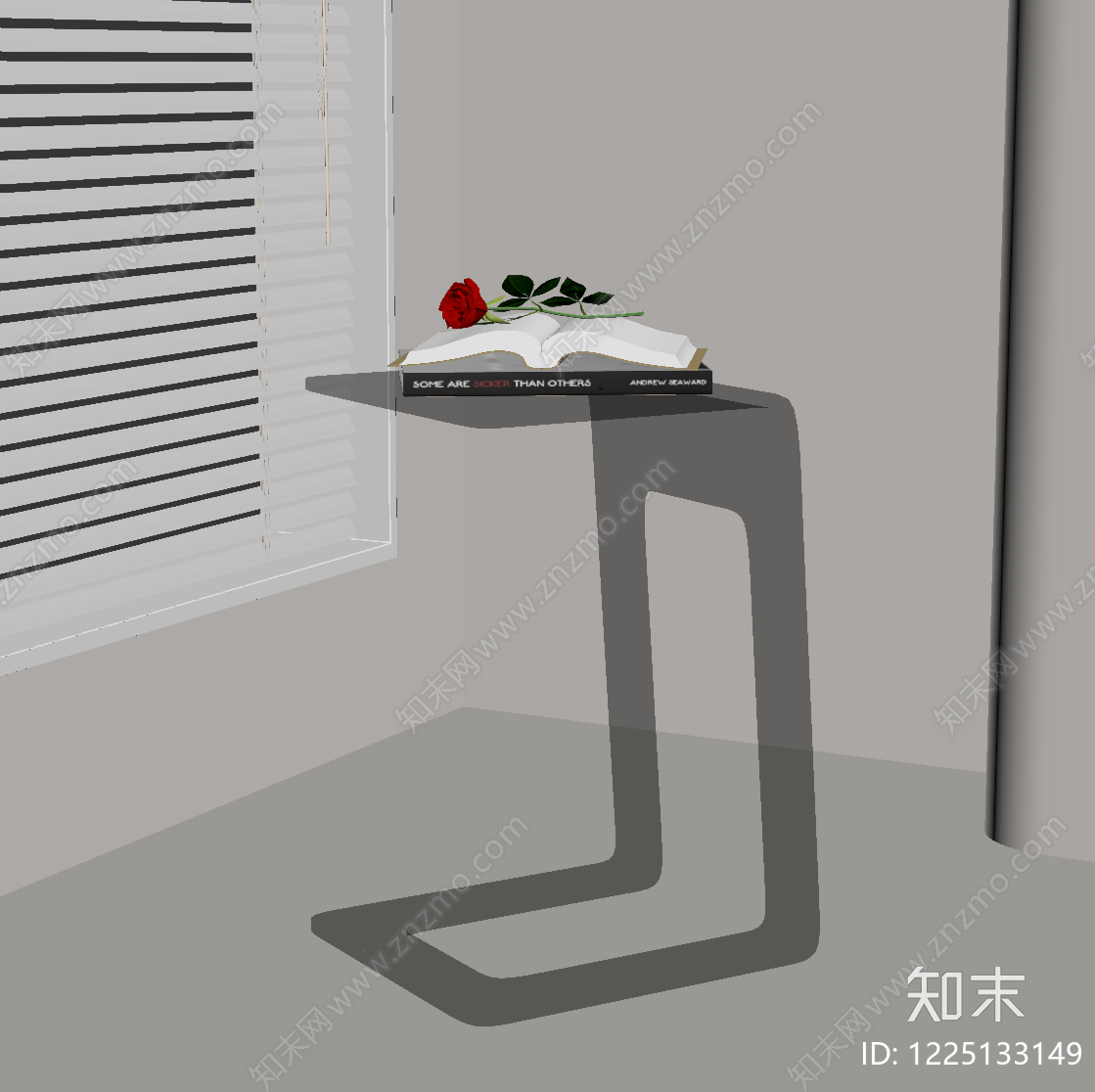 极简边几SU模型下载【ID:1225133149】
