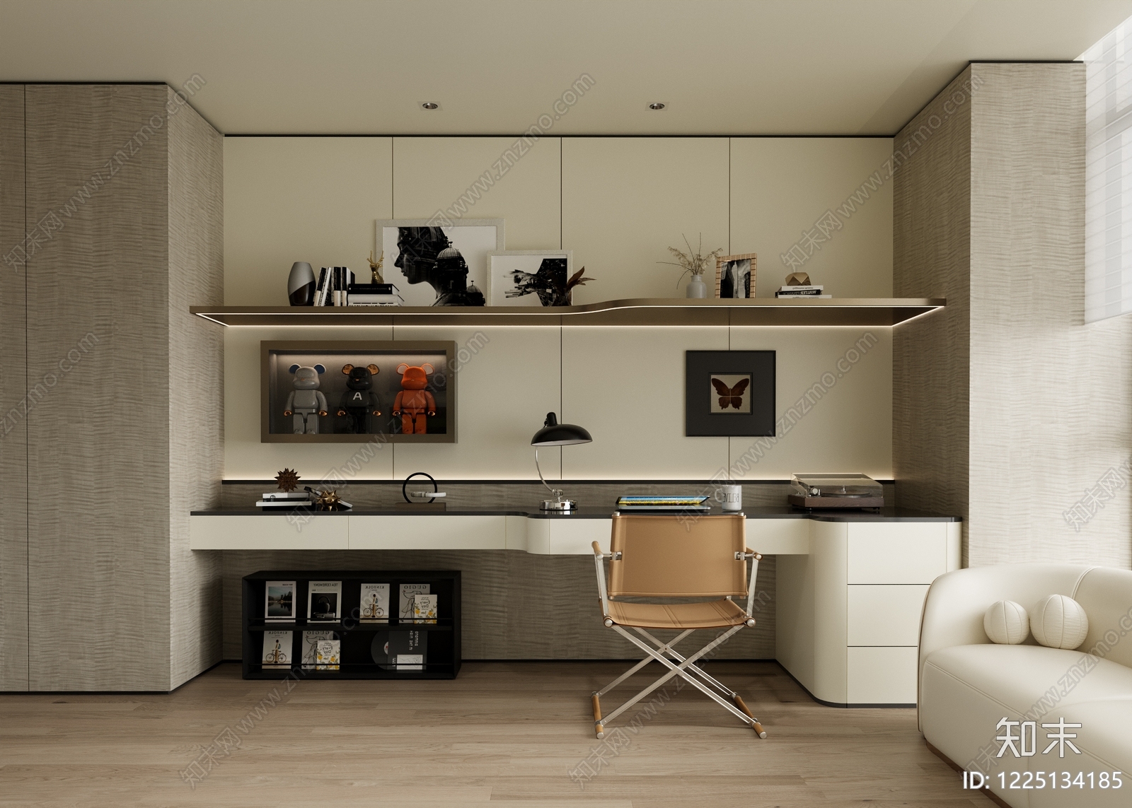 现代公寓3D模型下载【ID:1225134185】