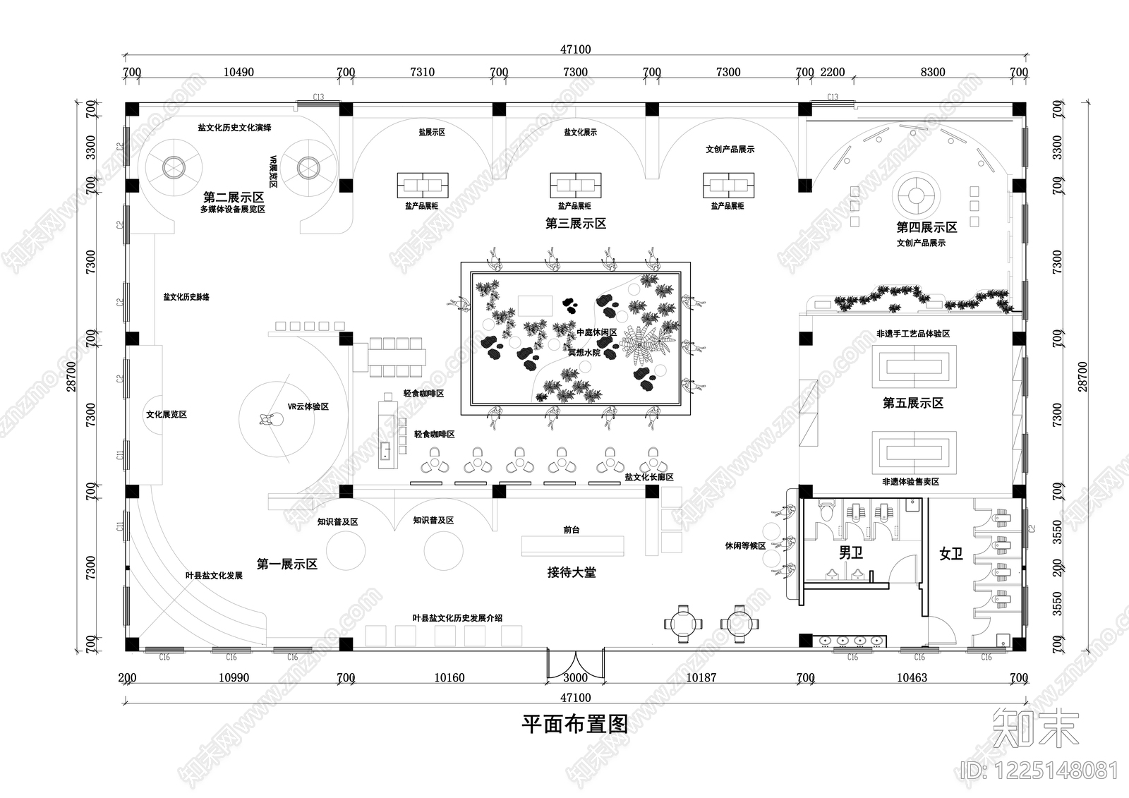 文化展厅CAD图纸