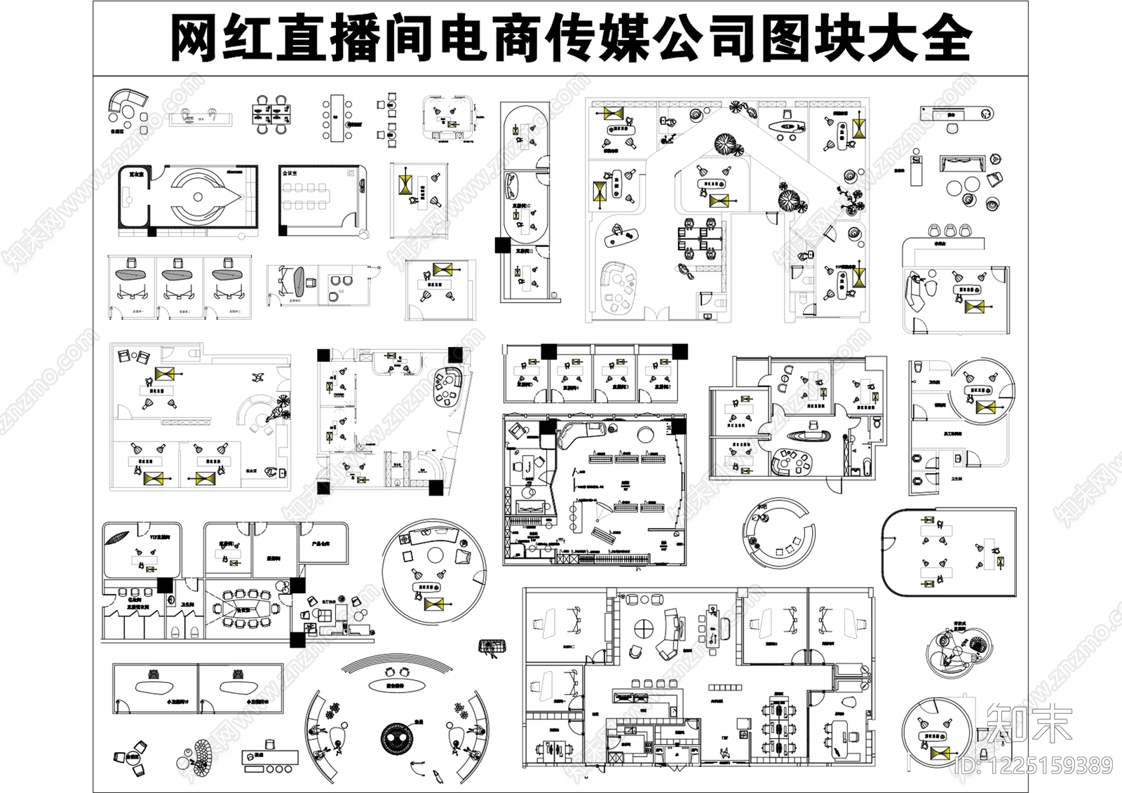 其他休闲娱乐空间cad施工图下载【ID:1225159389】