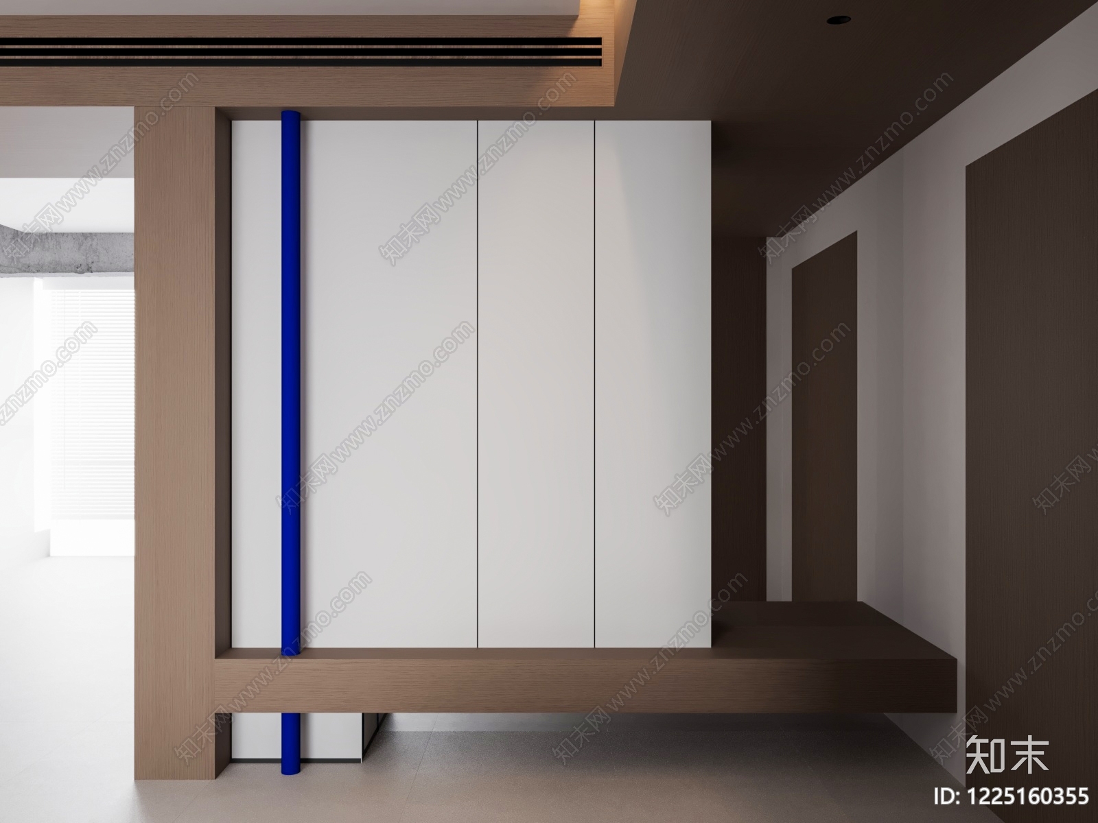 极简玄关SU模型下载【ID:1225160355】