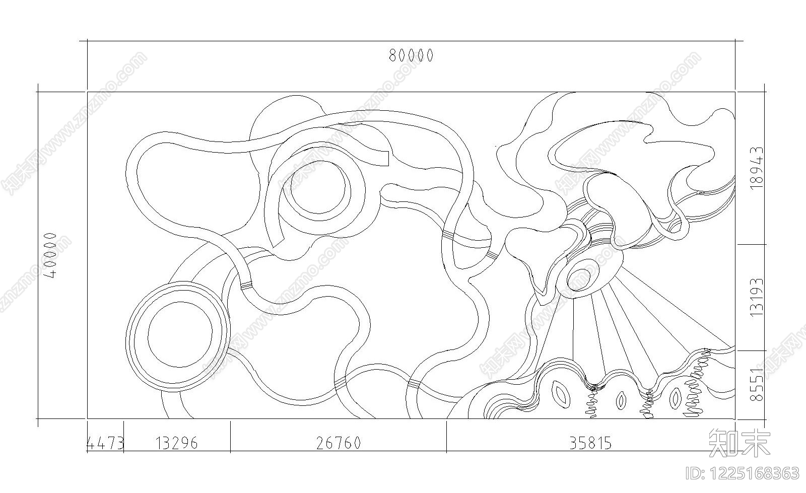 滨水公园cad施工图下载【ID:1225168363】