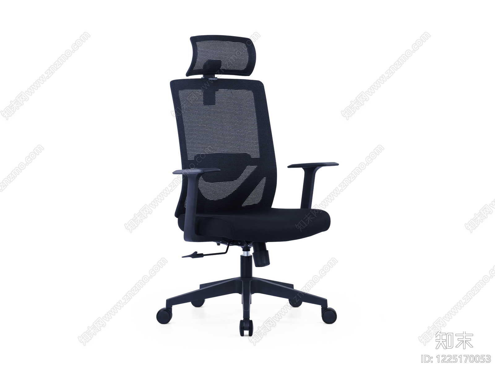 现代简约办公椅3D模型下载【ID:1225170053】