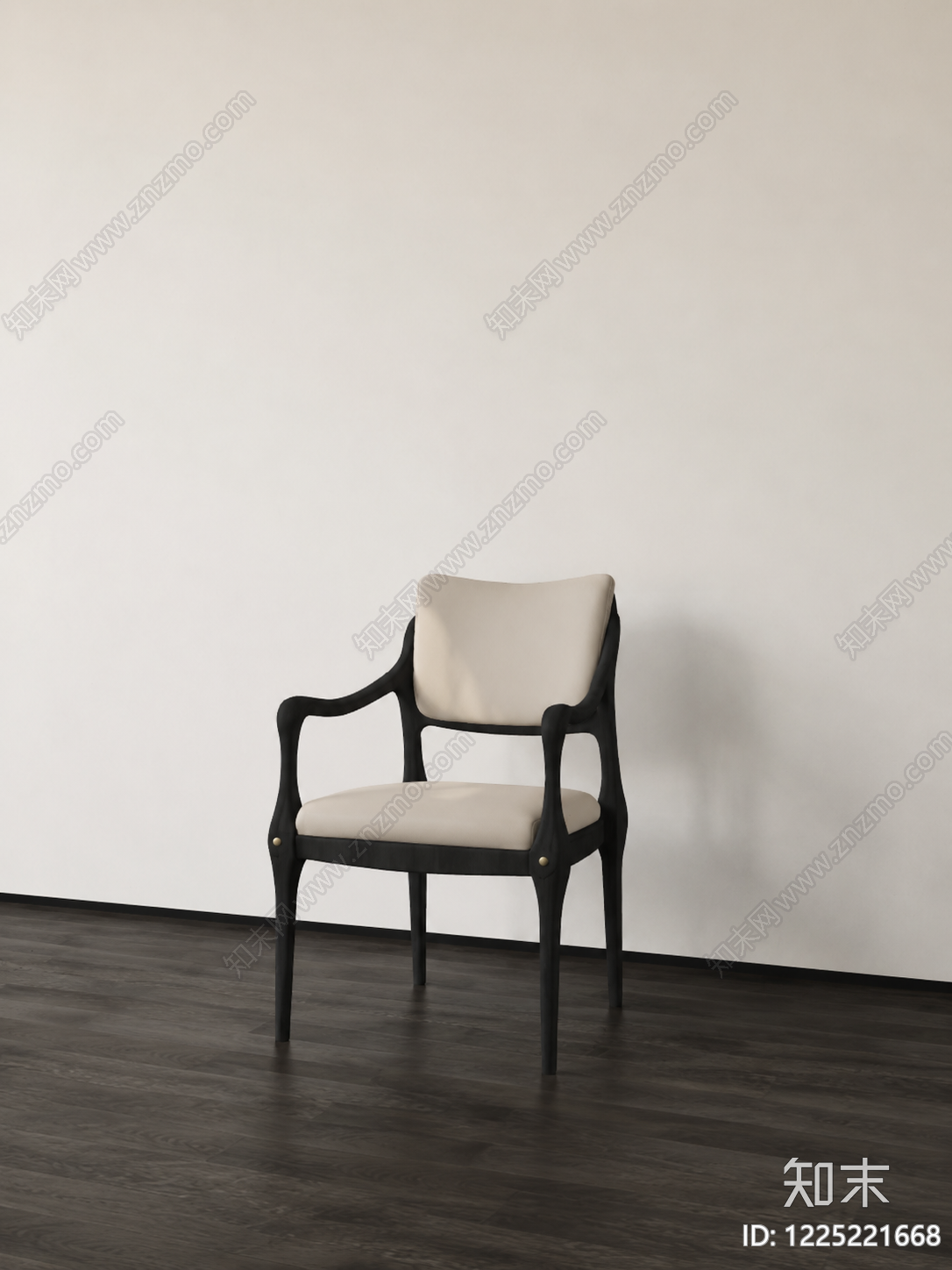 现代餐椅SU模型下载【ID:1225221668】