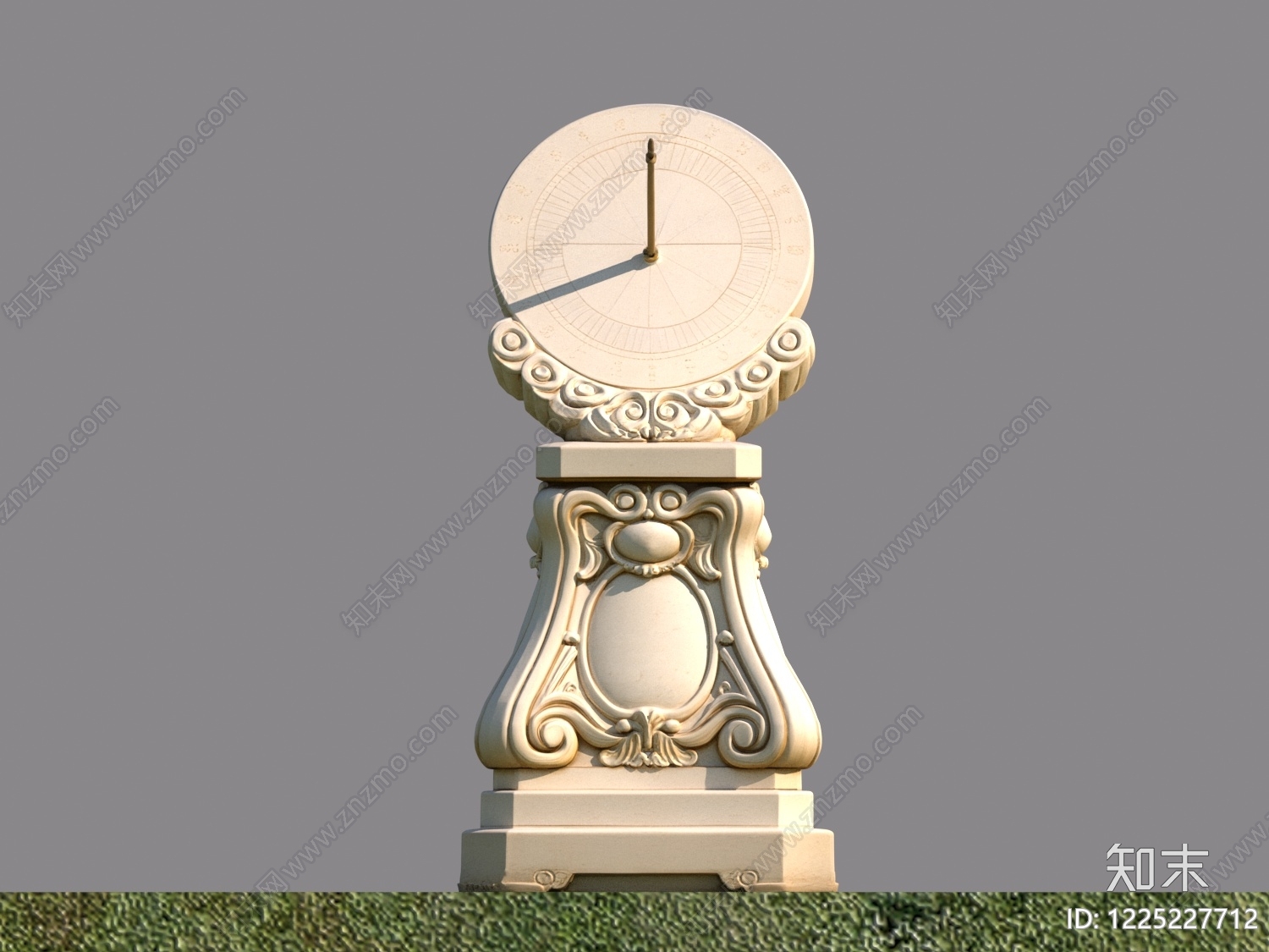 欧式雕塑摆件3D模型下载【ID:1225227712】