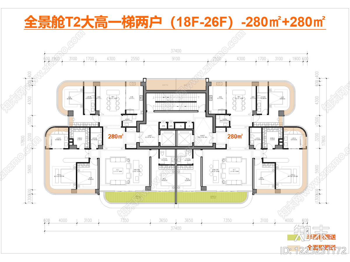 高层住宅CAD图纸