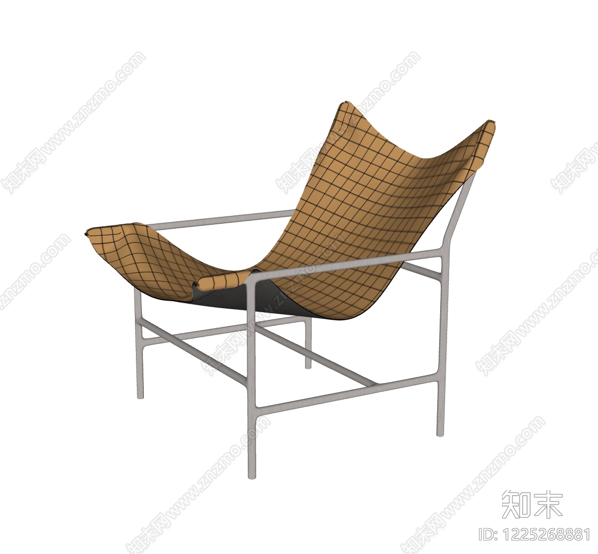 现代休闲椅SU模型下载【ID:1225268881】
