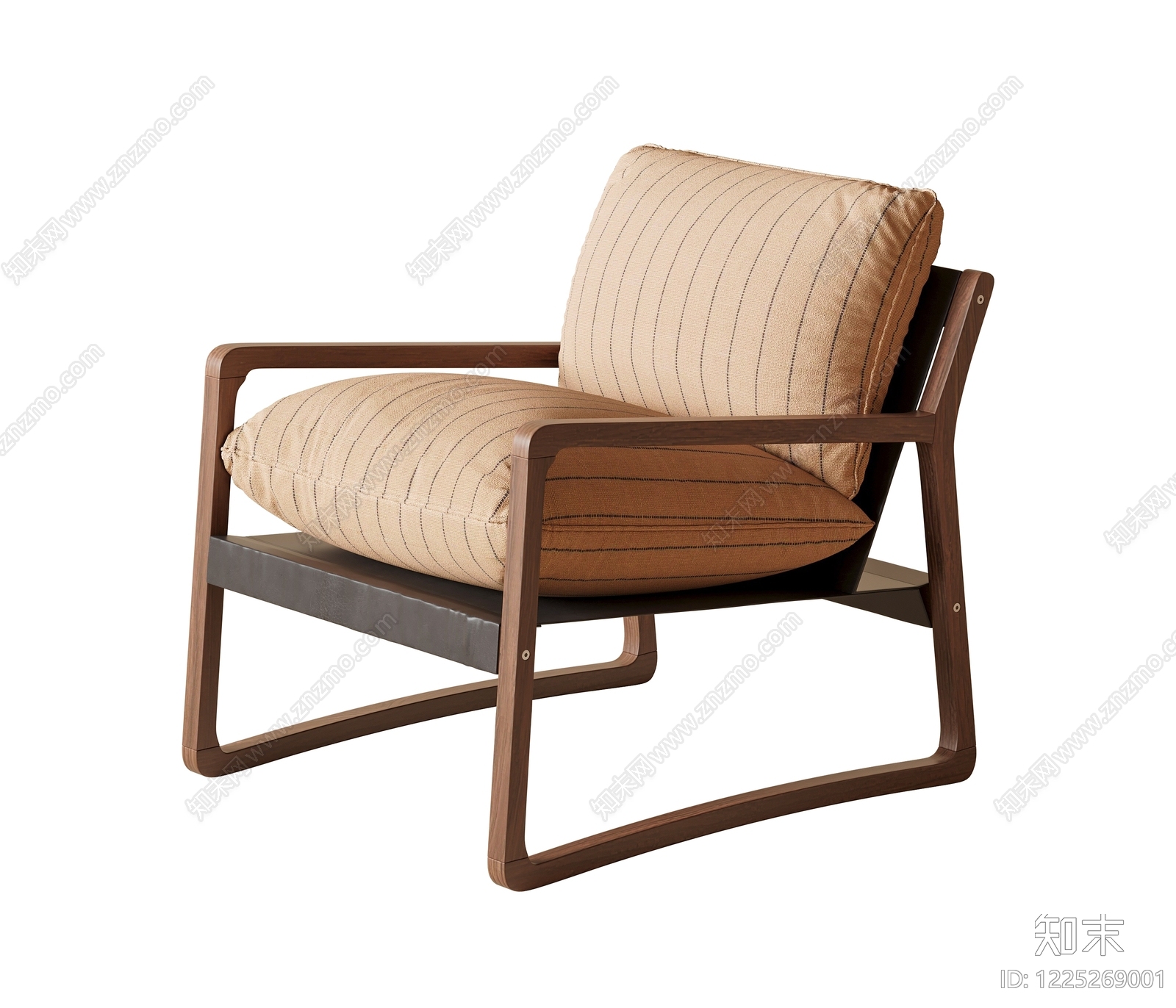 中古风休闲椅SU模型下载【ID:1225269001】