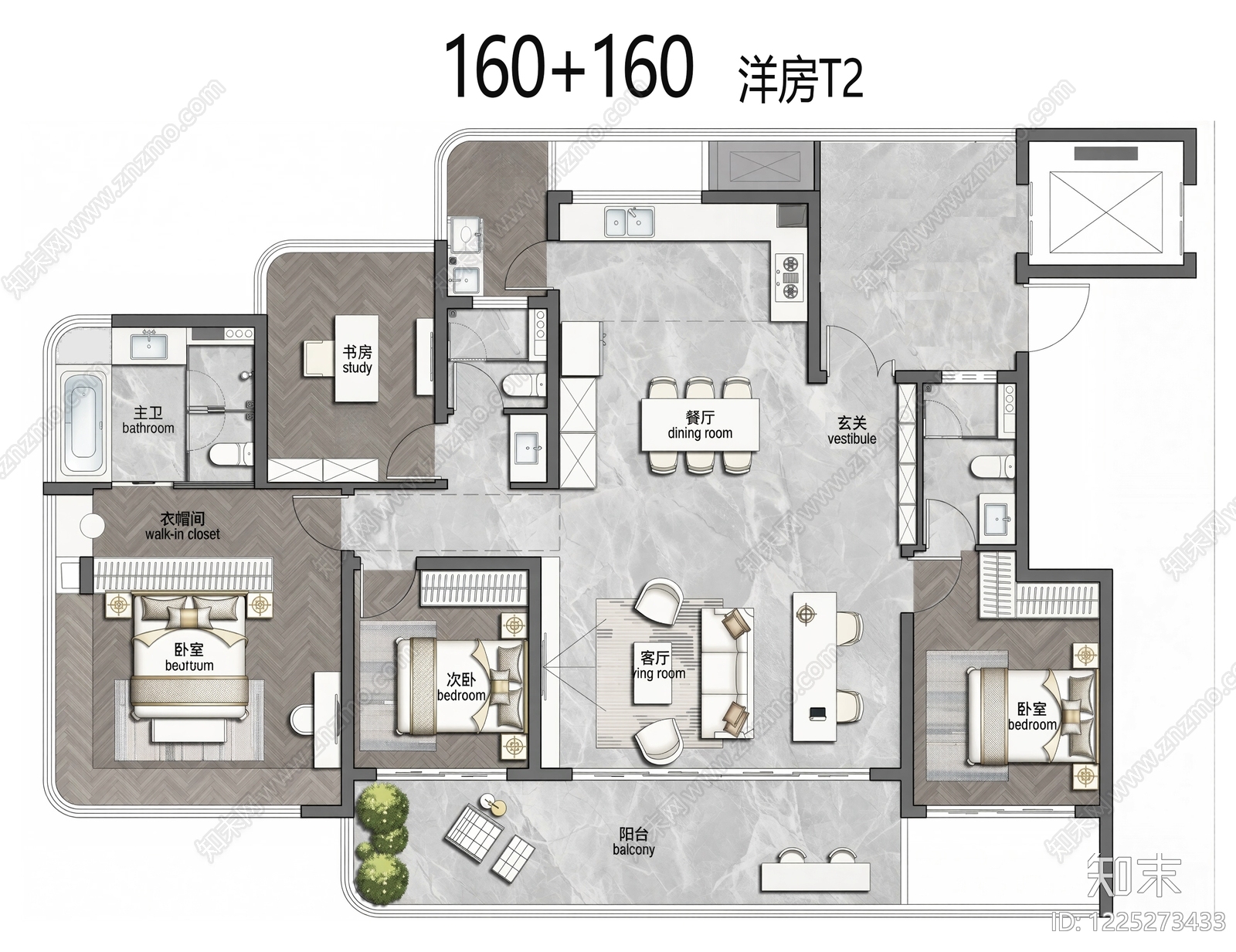 多层住宅cad施工图下载【ID:1225273433】