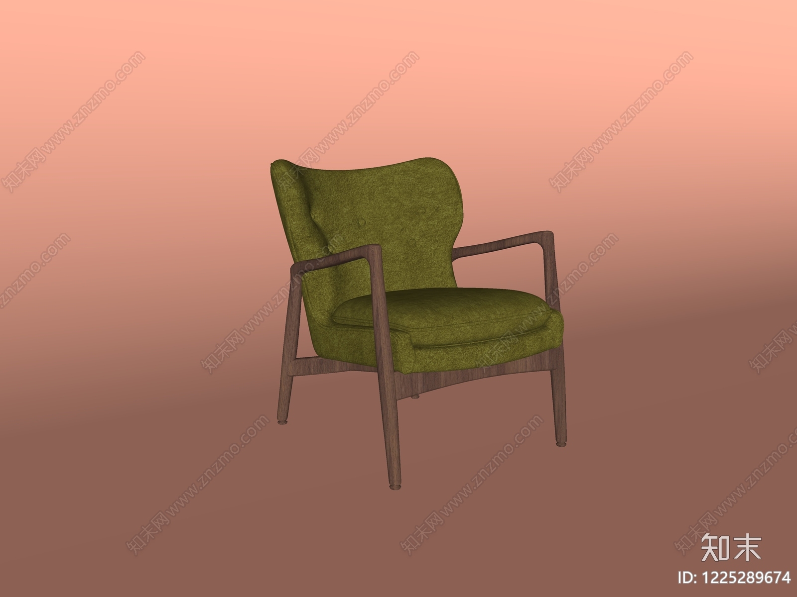 中古风休闲椅SU模型下载【ID:1225289674】