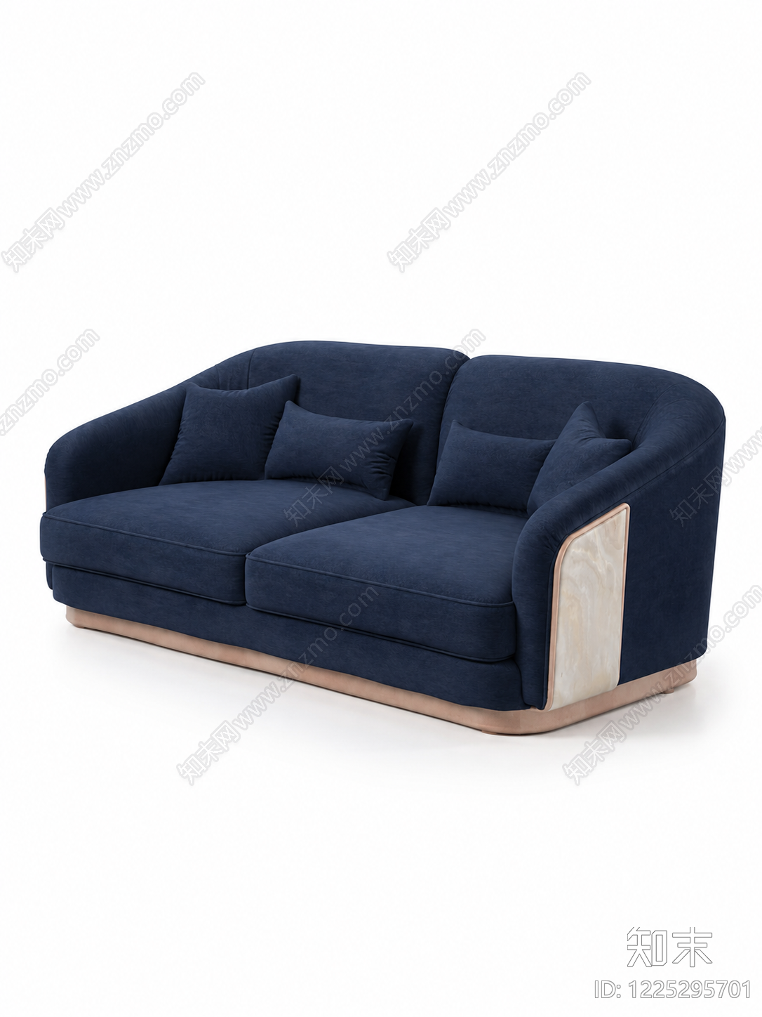 轻奢双人沙发3D模型下载【ID:1225295701】