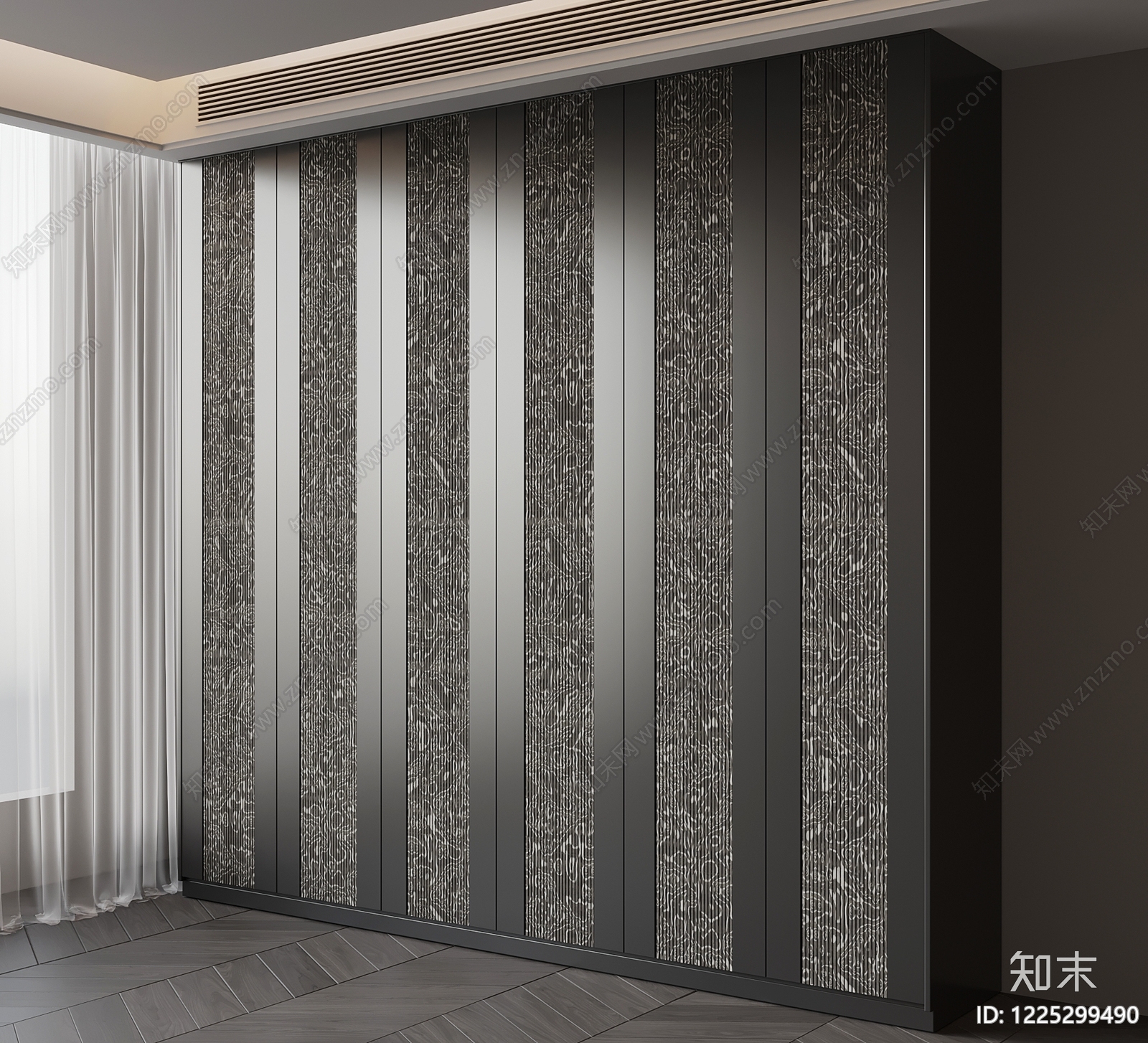 衣柜3D模型下载【ID:1225299490】