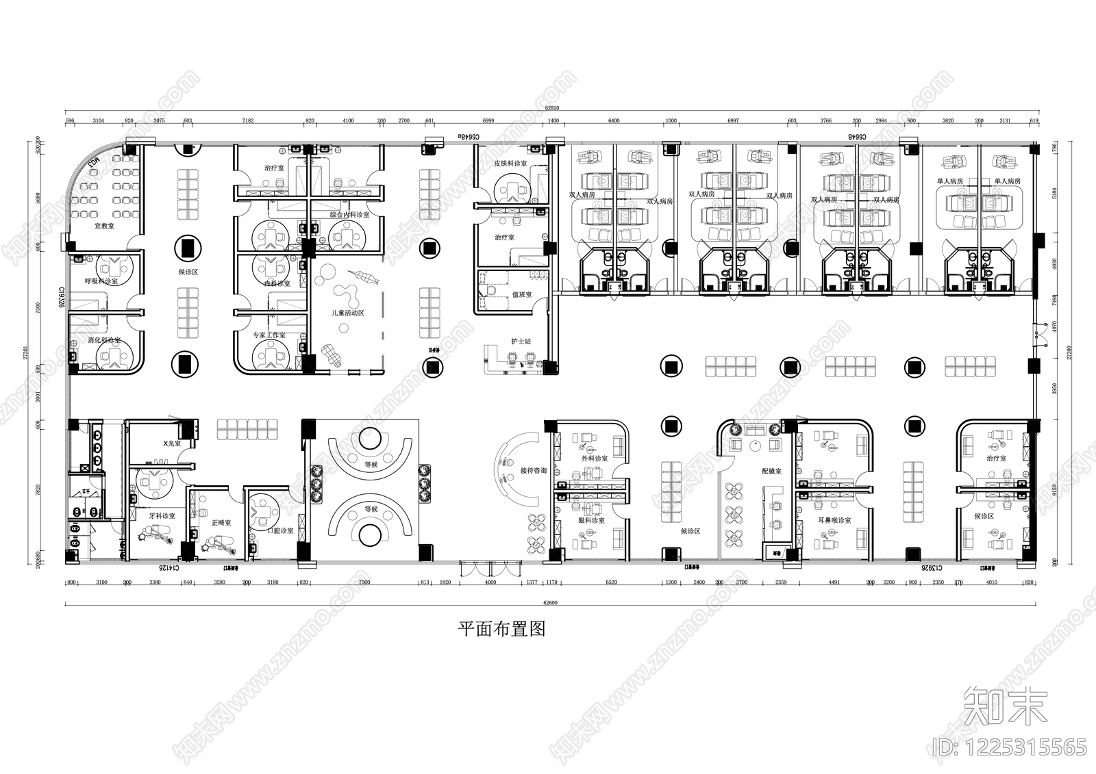 其他医疗空间CAD图纸