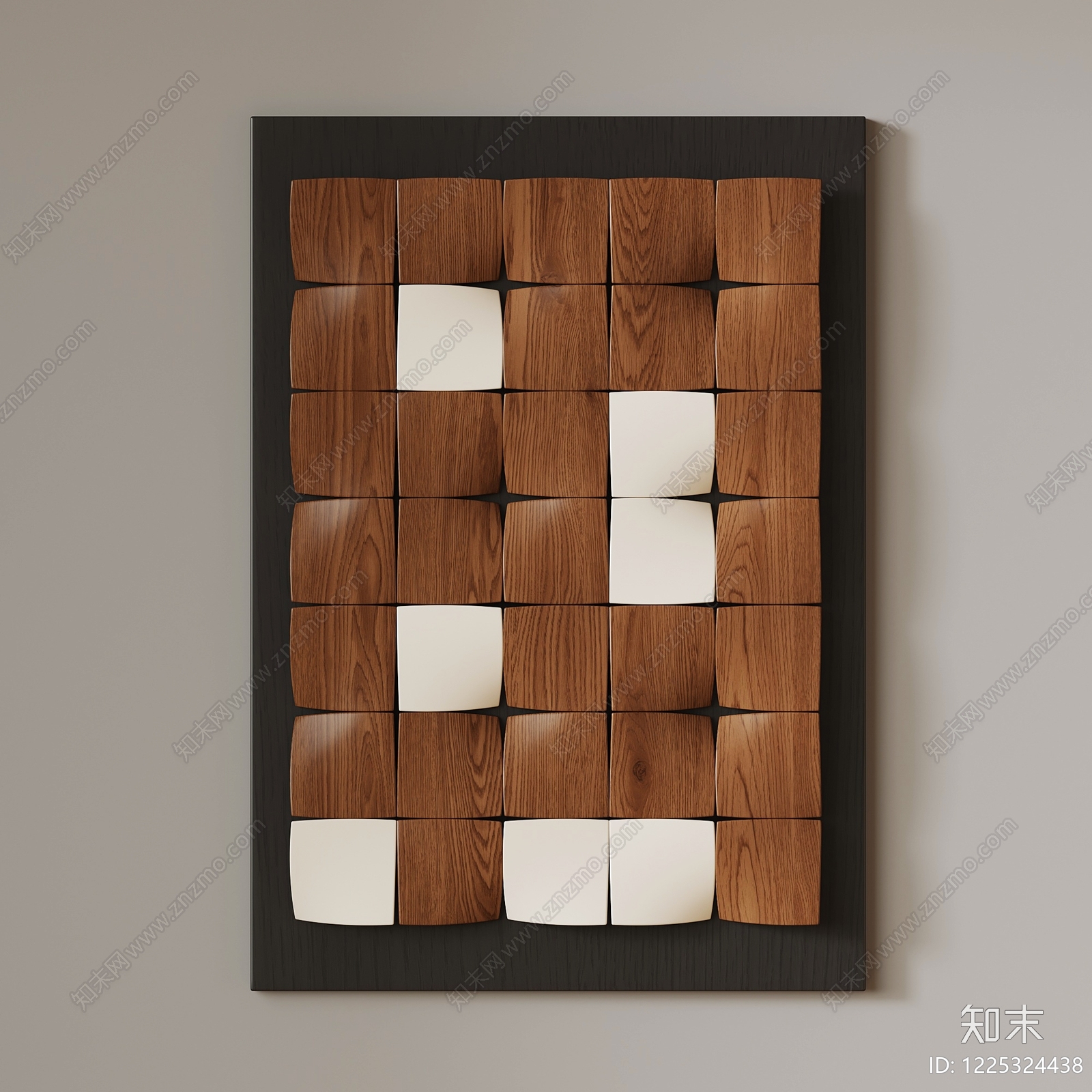 现代挂件3D模型下载【ID:1225324438】