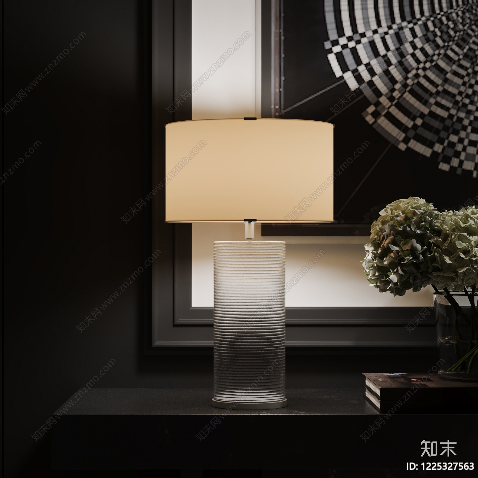 现代台灯3D模型下载【ID:1225327563】