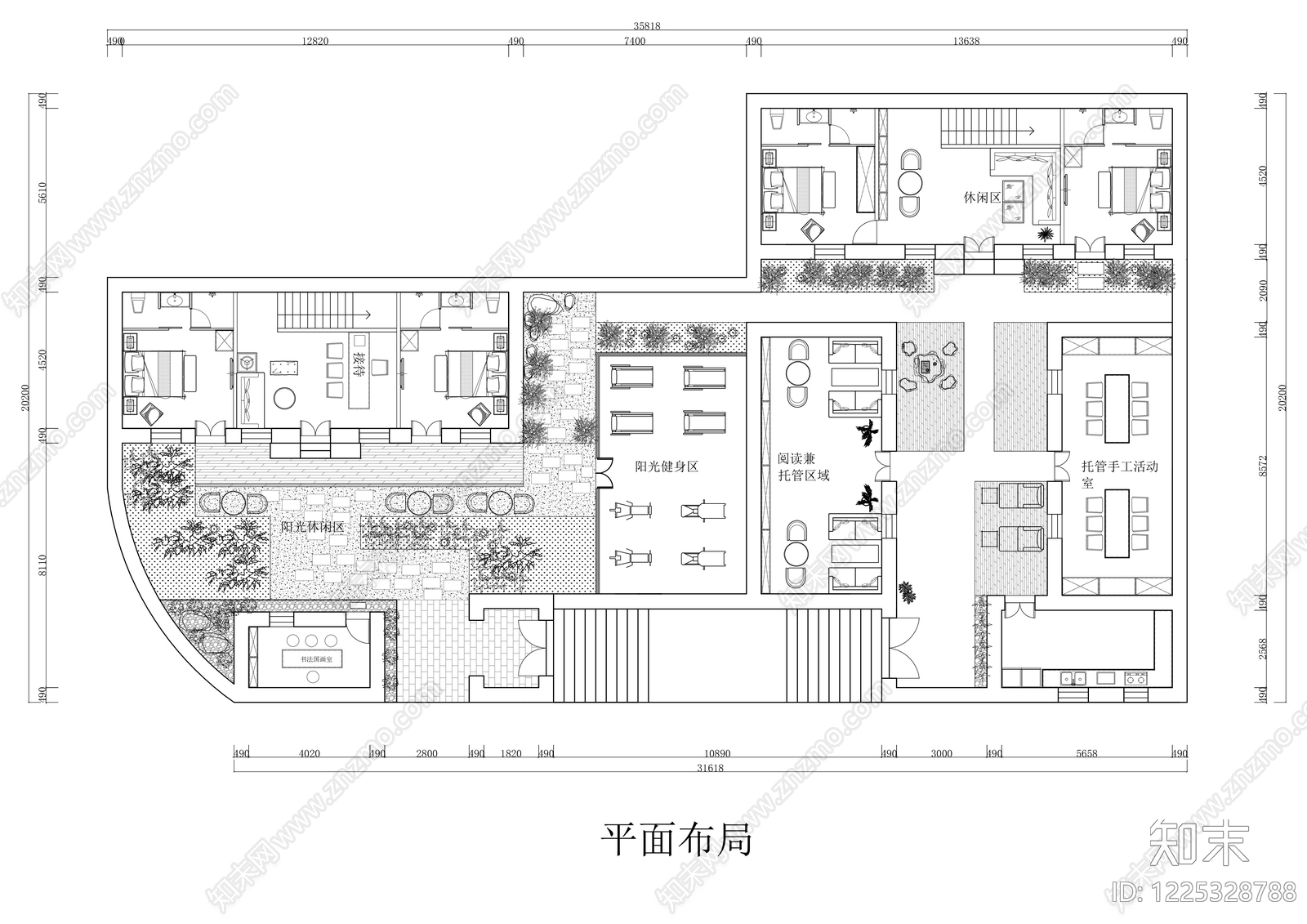 活动中心CAD图纸