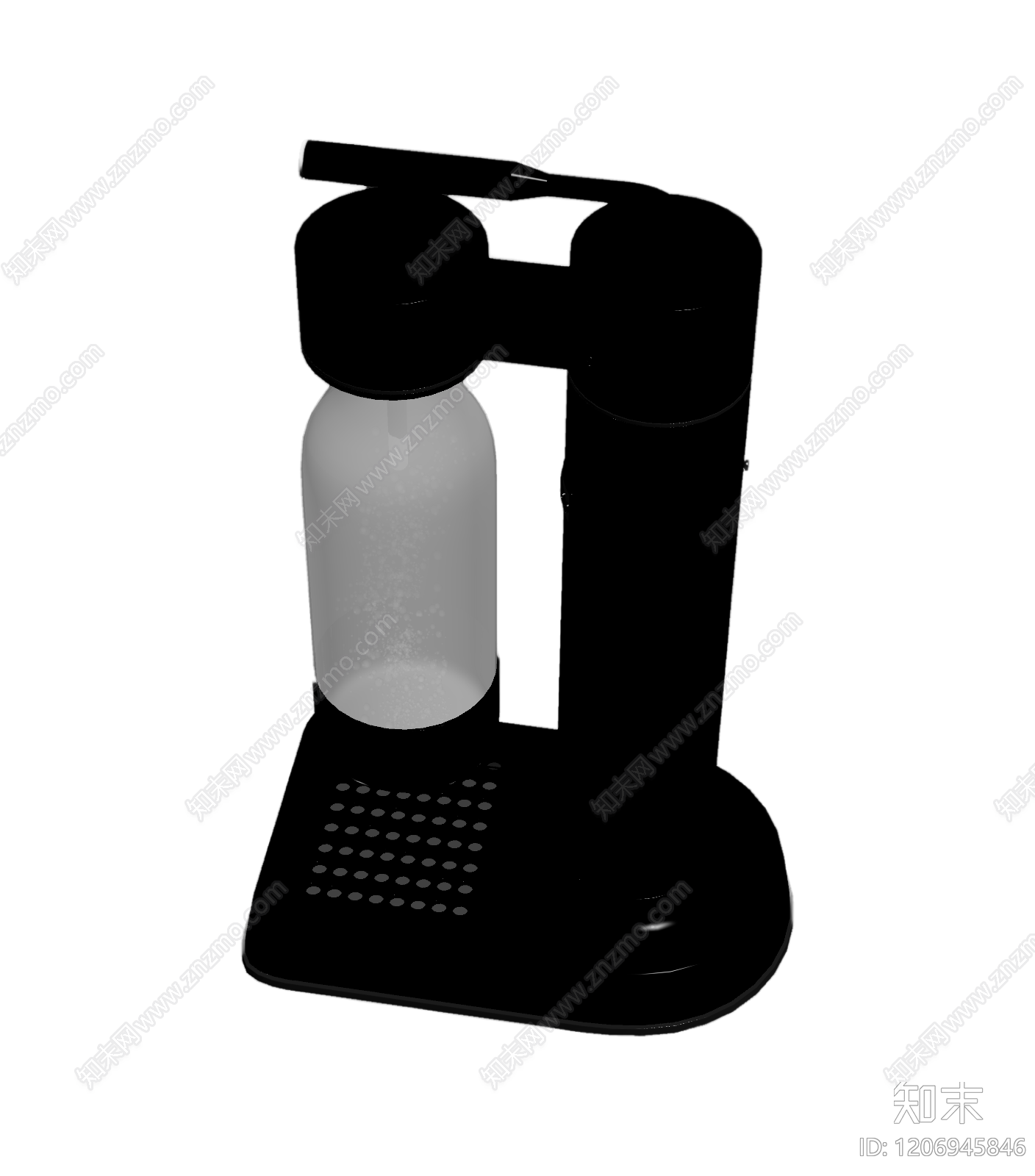 气泡水机制作器3D模型下载【ID:1206945846】