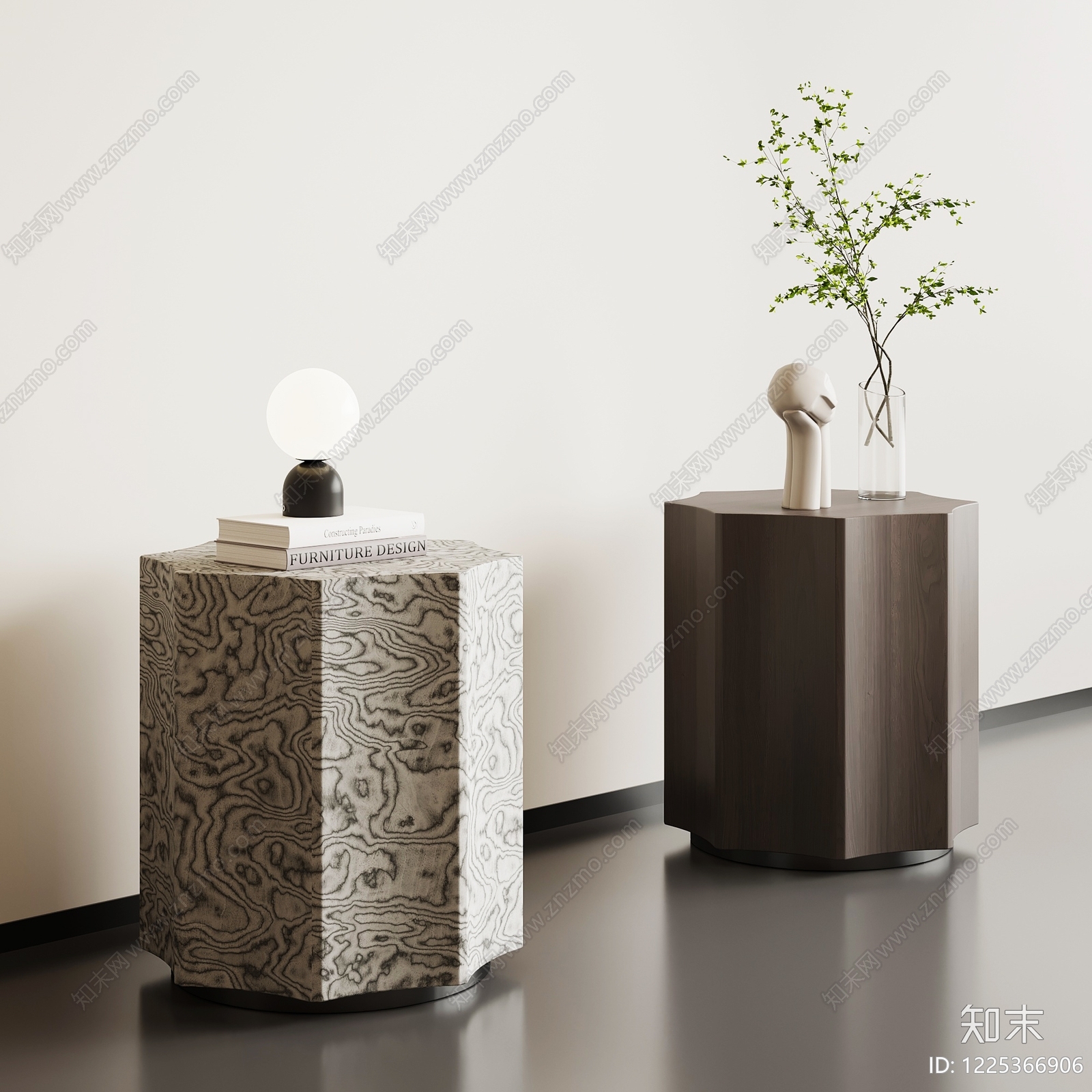 现代边几3D模型下载【ID:1225366906】