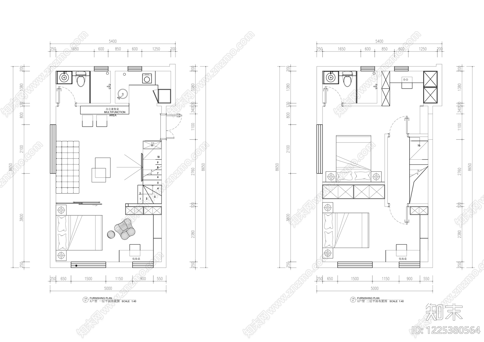 loft公寓CAD图纸