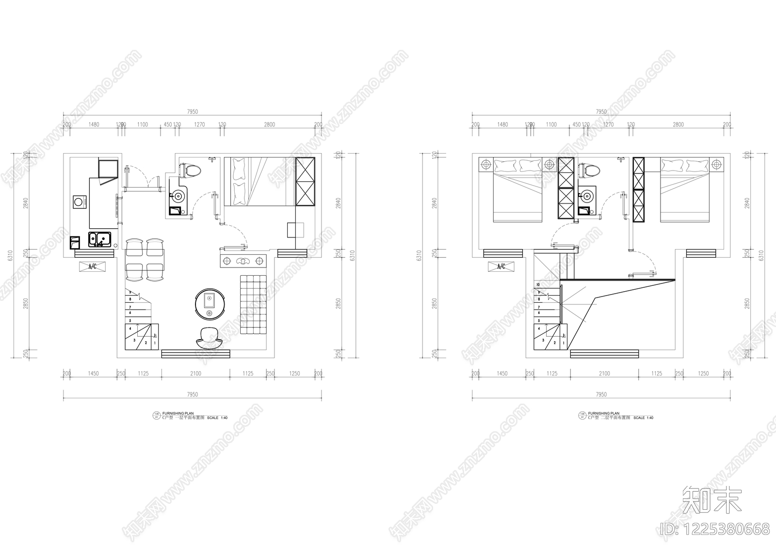loft公寓CAD图纸