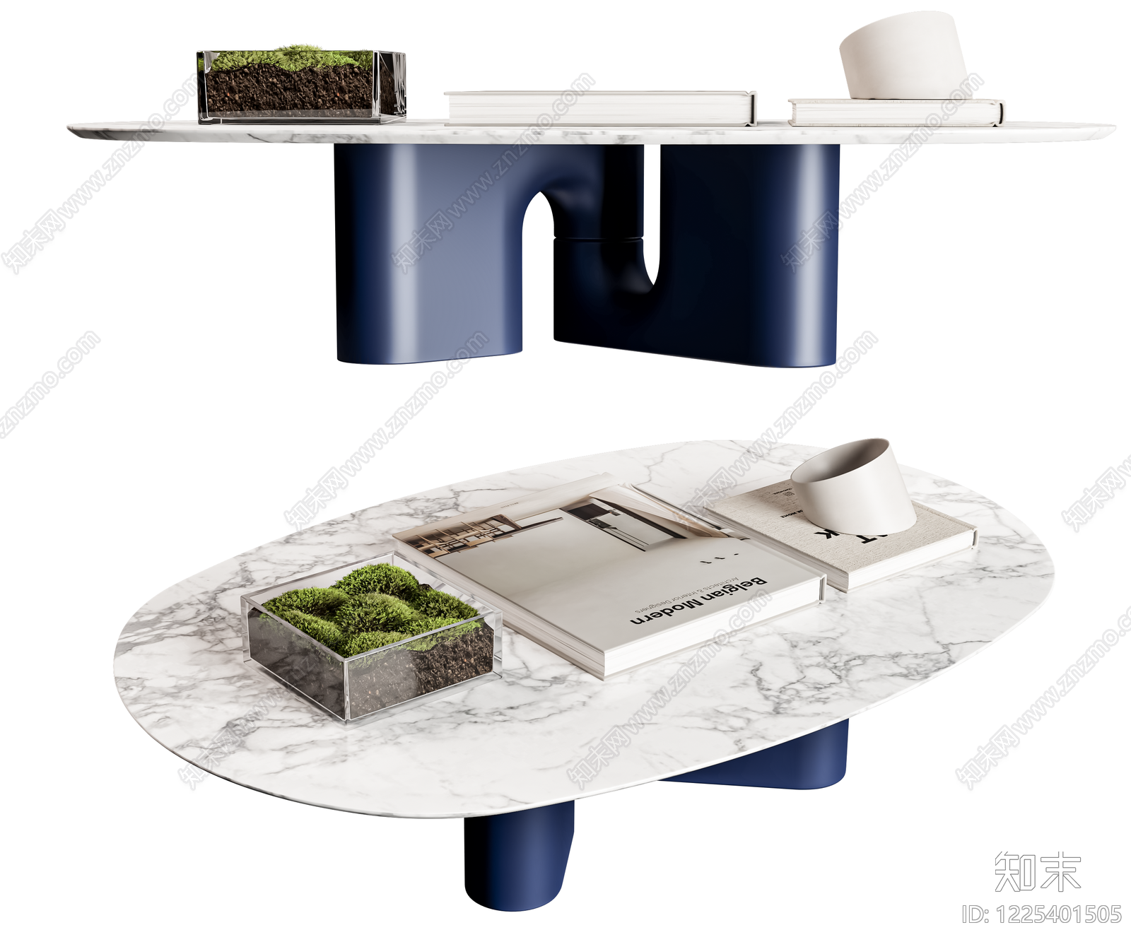 意式极简茶几3D模型下载【ID:1225401505】