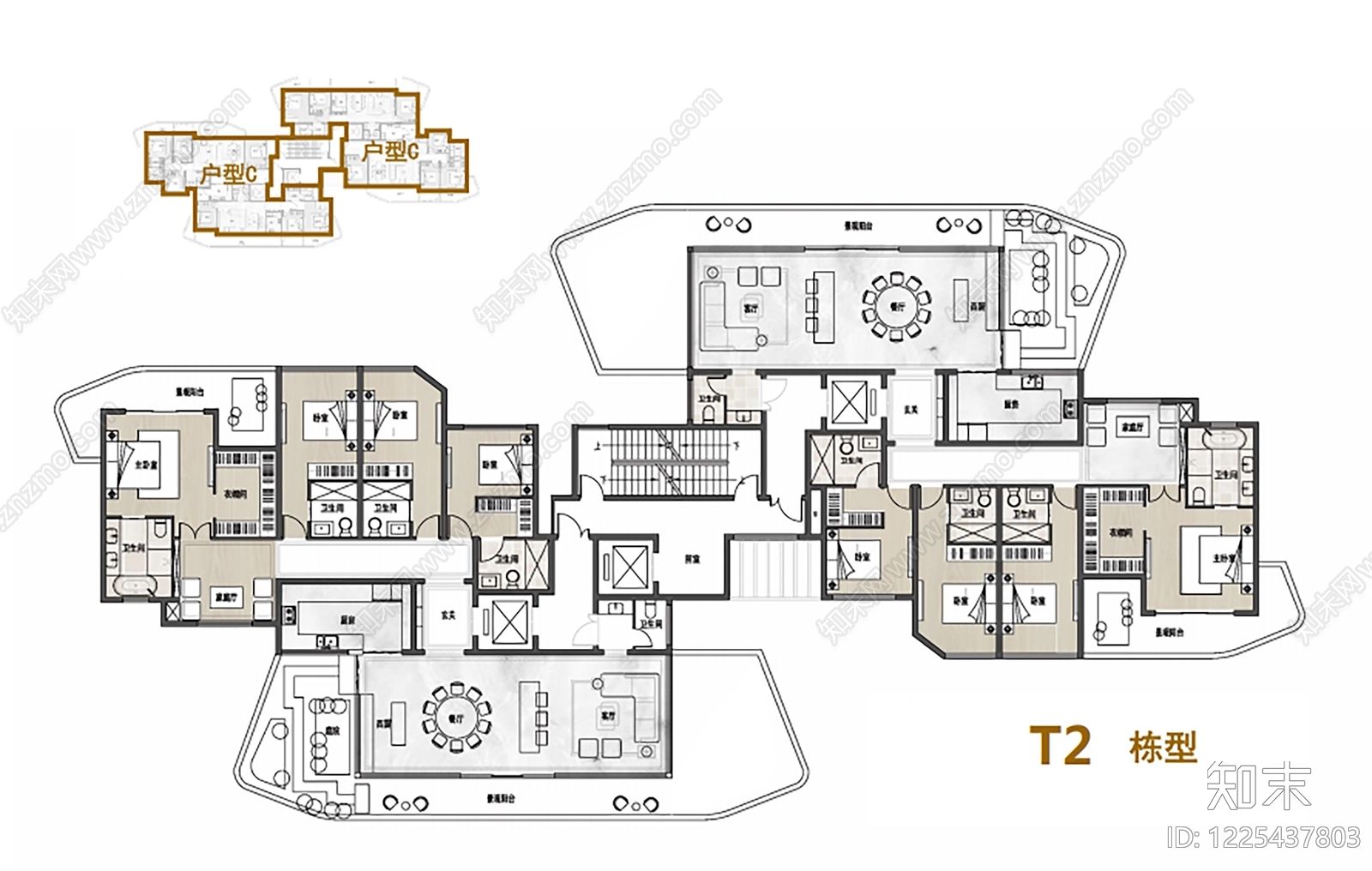 住宅楼建筑CAD图纸