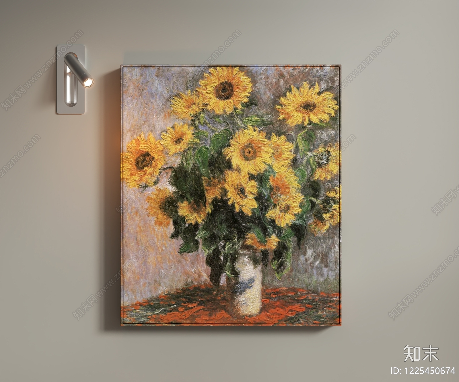 现代挂画SU模型下载【ID:1225450674】