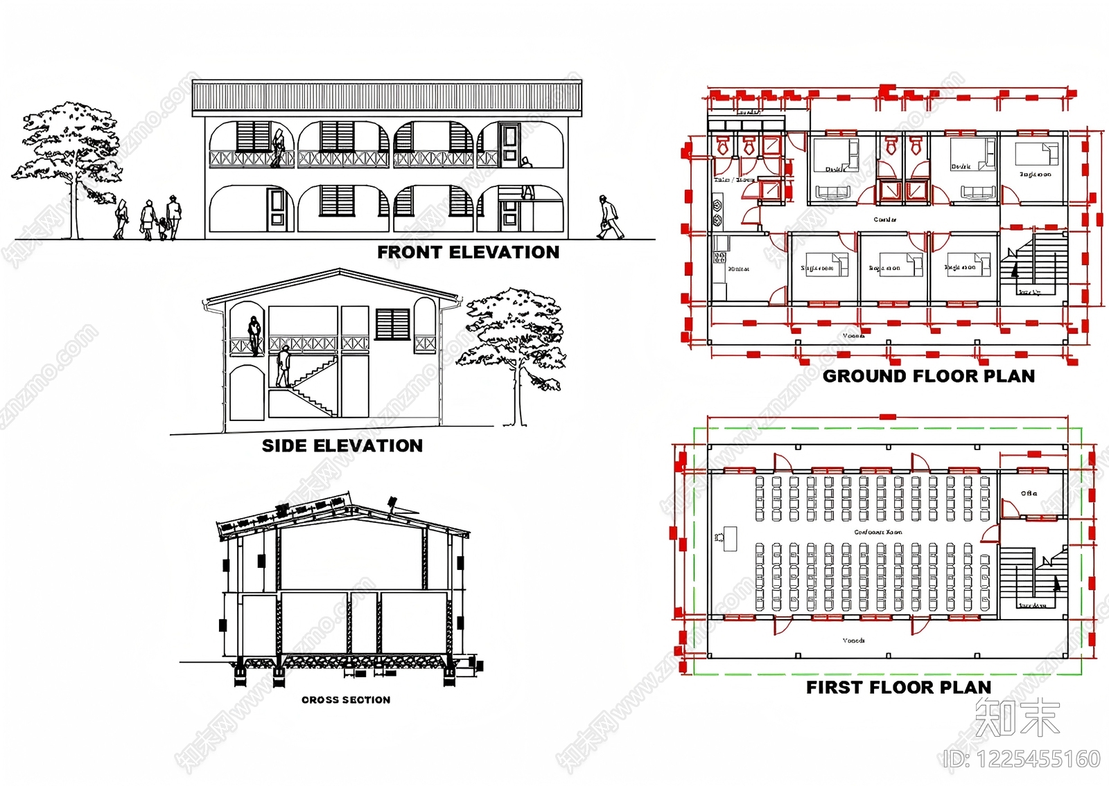 公寓建筑CAD图纸