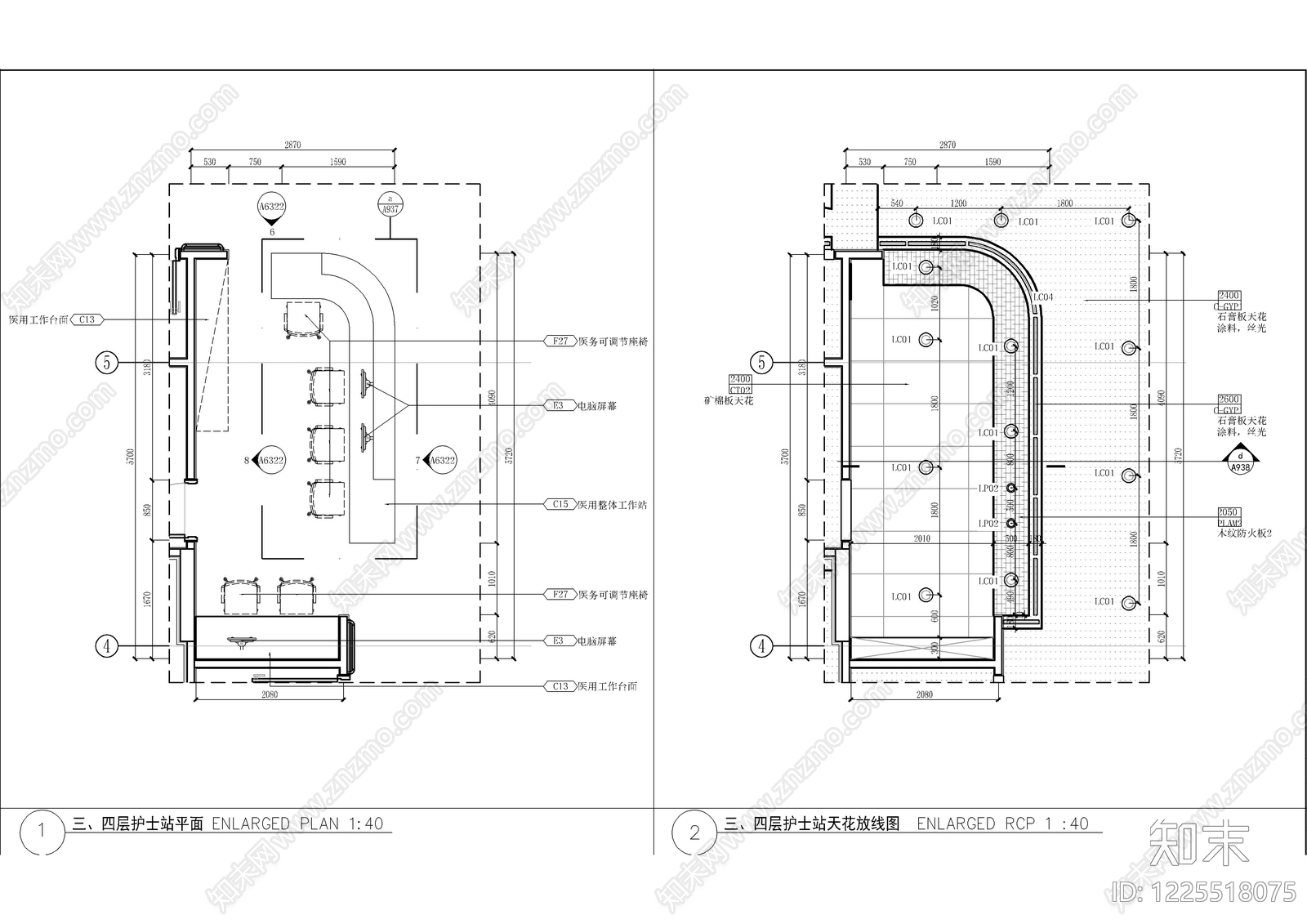医院cad施工图下载【ID:1225518075】