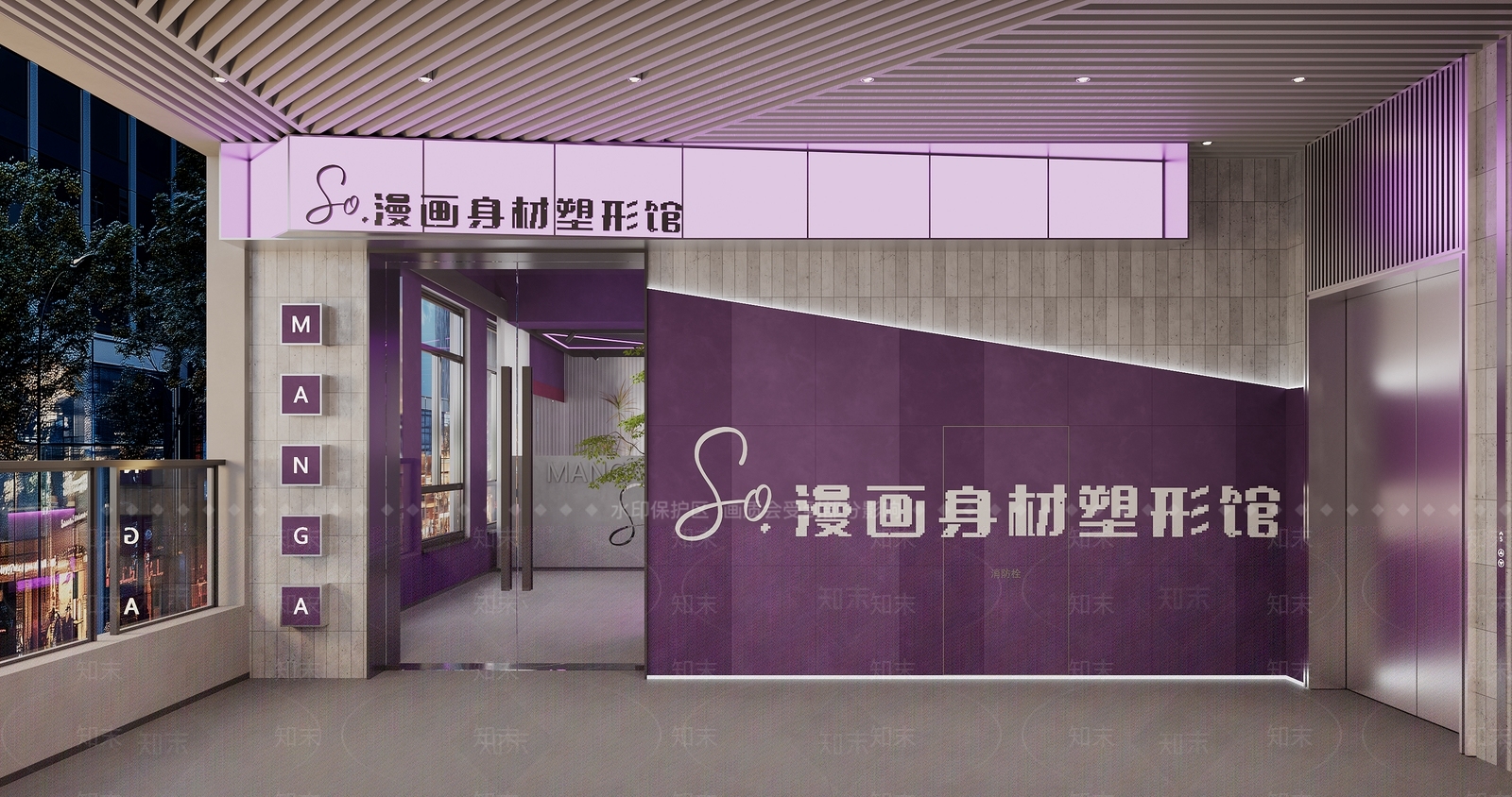现代健身房3D模型下载【ID:1225534130】