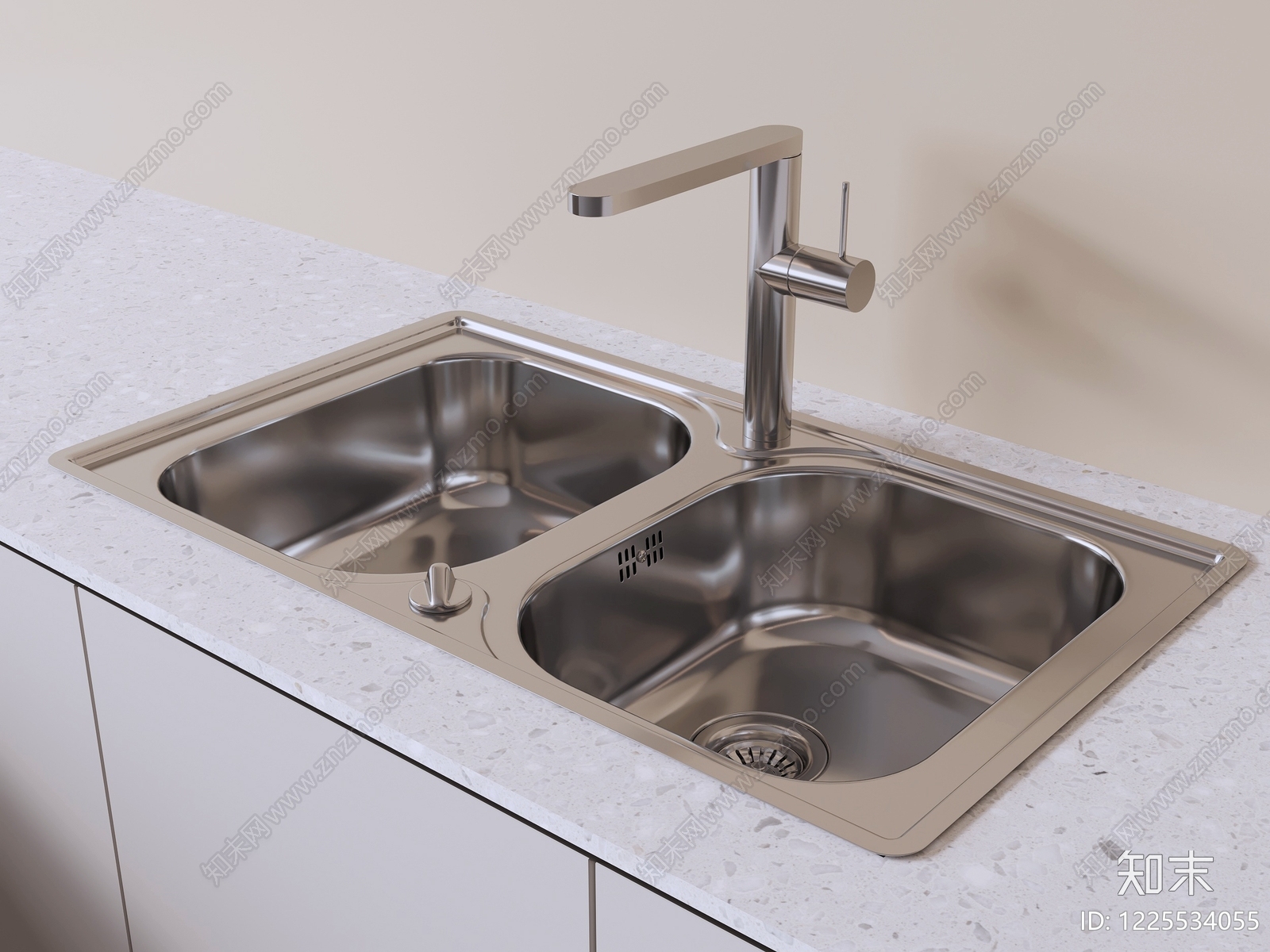 水槽SU模型下载【ID:1225534055】