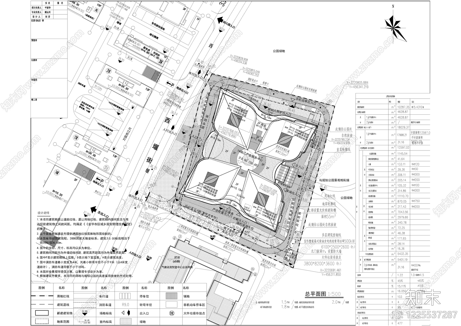 社区商业中心cad施工图下载【ID:1225537287】