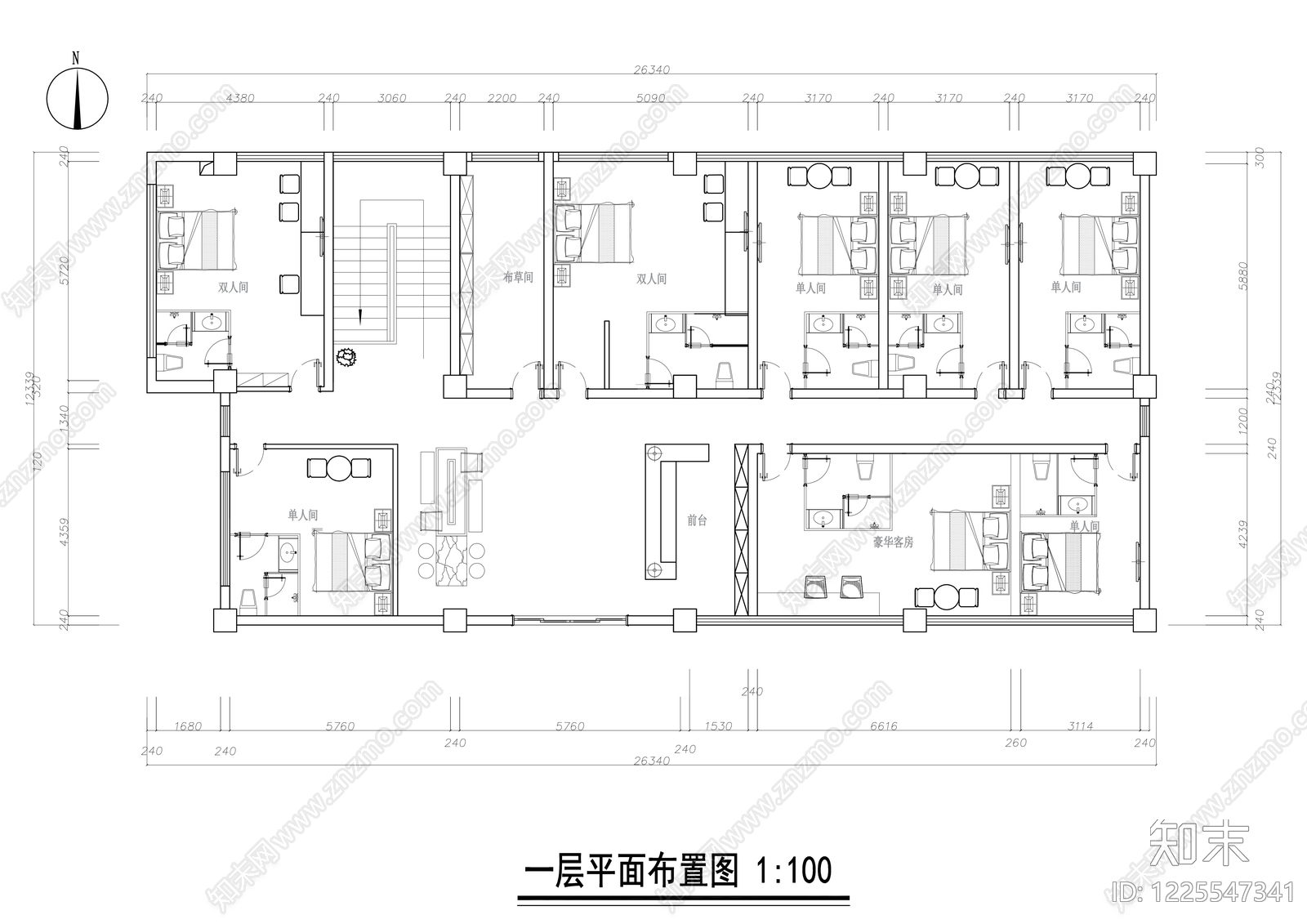 民宿CAD图纸
