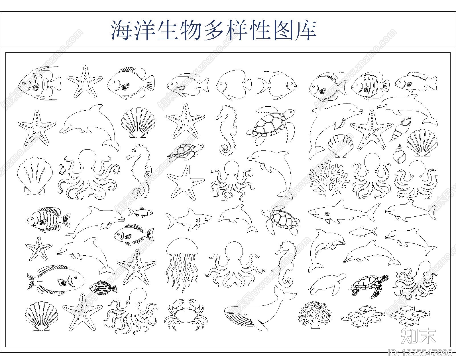 动物cad施工图下载【ID:1225547090】