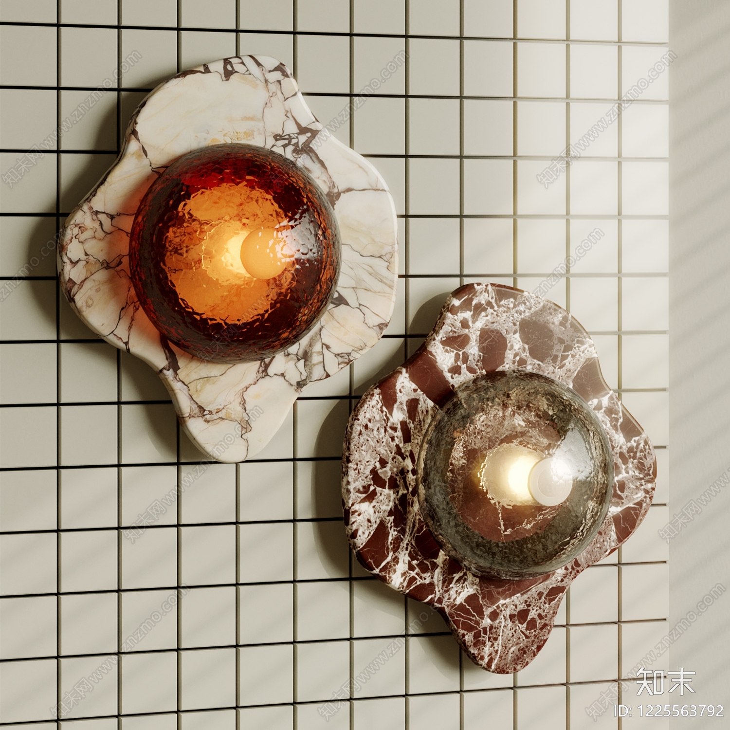 轻奢壁灯SU模型下载【ID:1225563792】