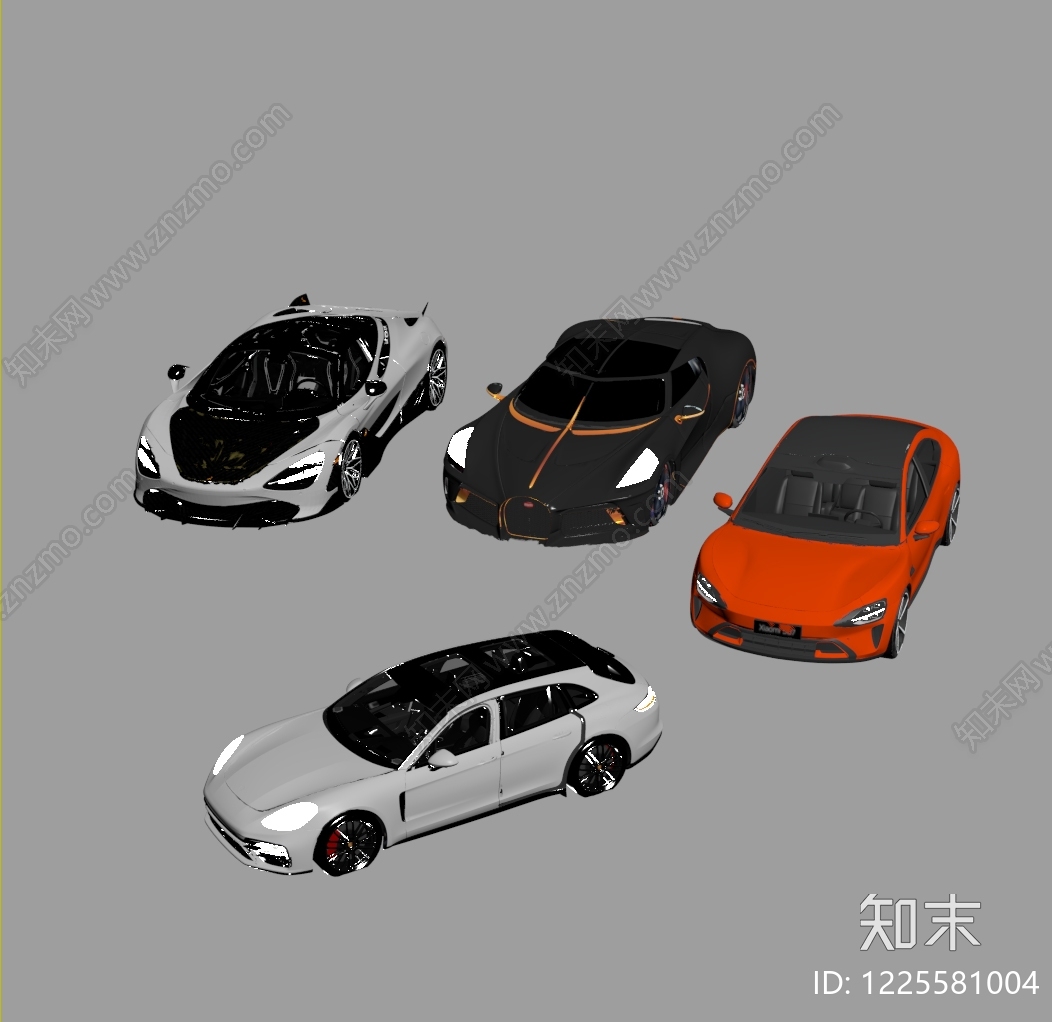 汽车SU模型下载【ID:1225581004】