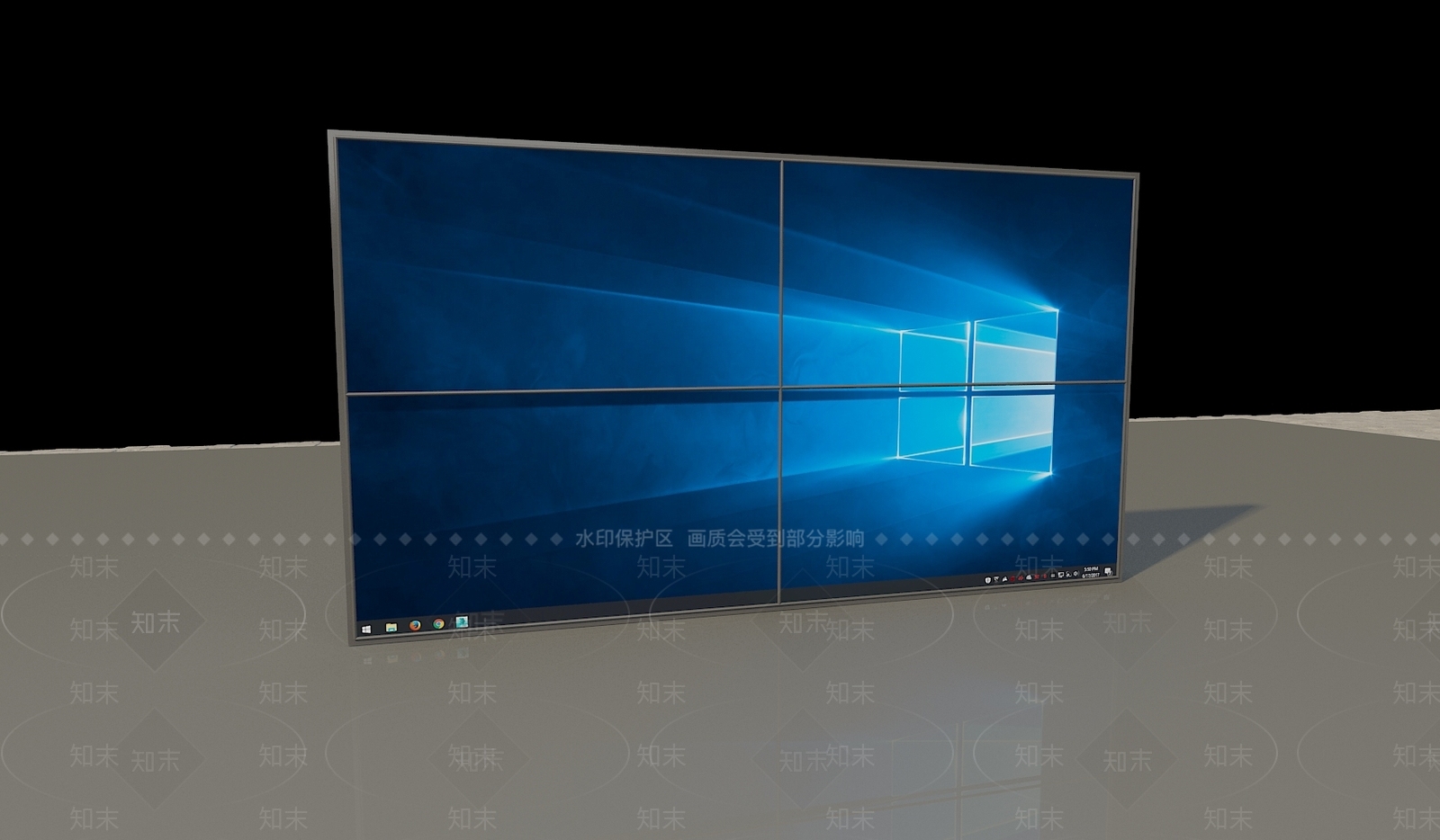 极简电视3D模型下载【ID:1225582641】