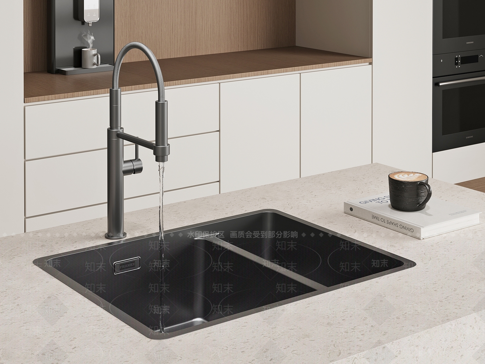 现代简约水槽3D模型下载【ID:1225614407】