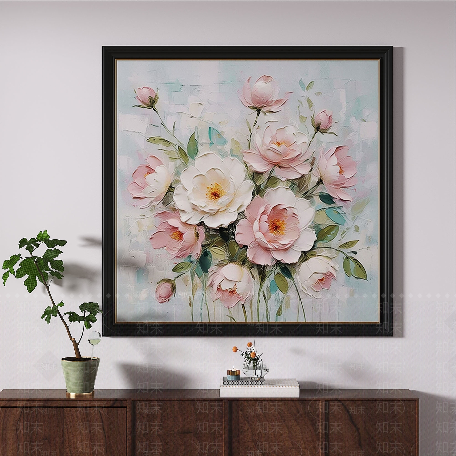 现代儿童挂画3D模型下载【ID:1225615738】