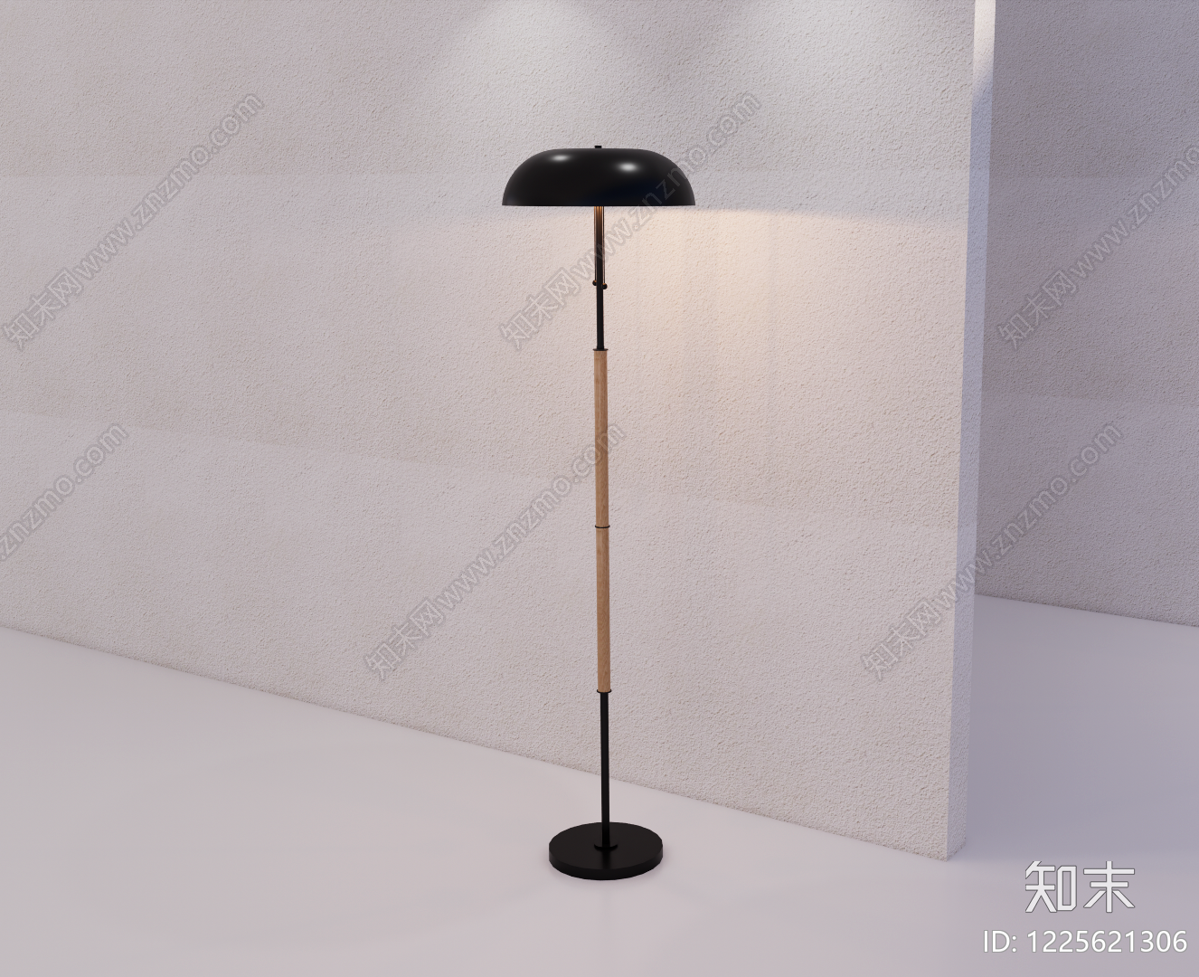 现代简约落地灯SU模型下载【ID:1225621306】