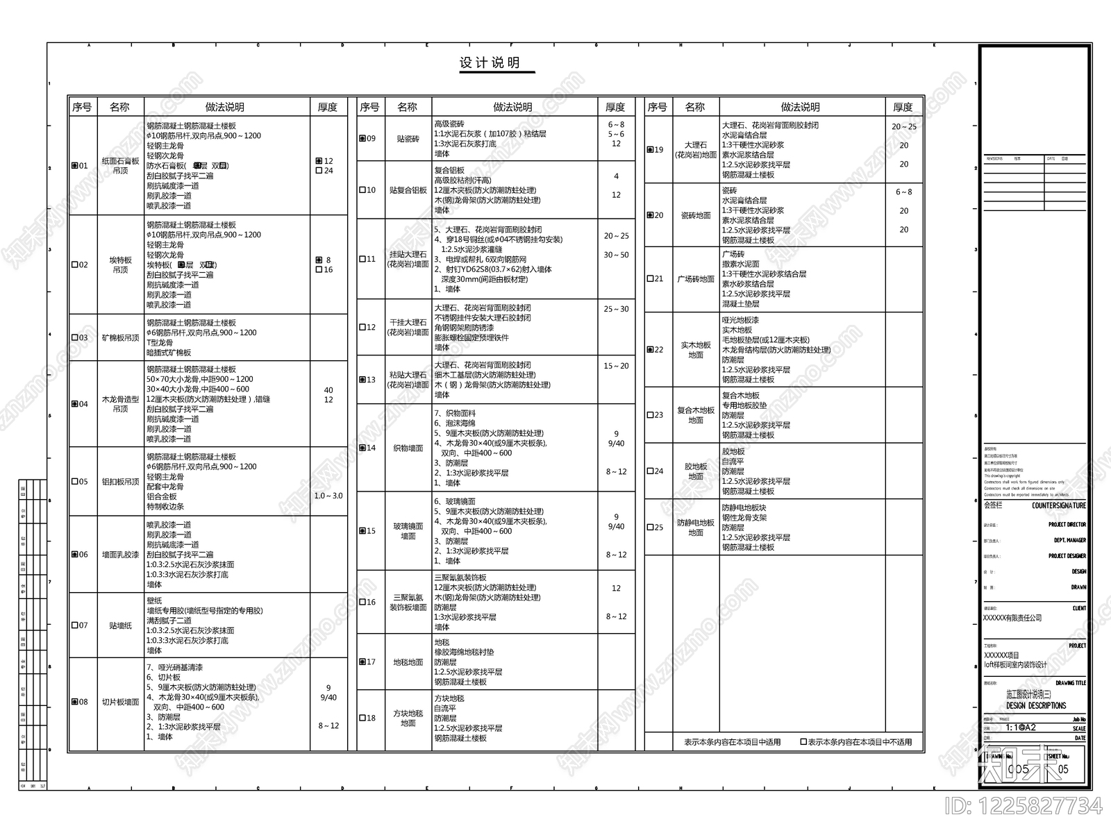 2026精品loft办公室全套施工图cad施工图下载【ID:1225827734】