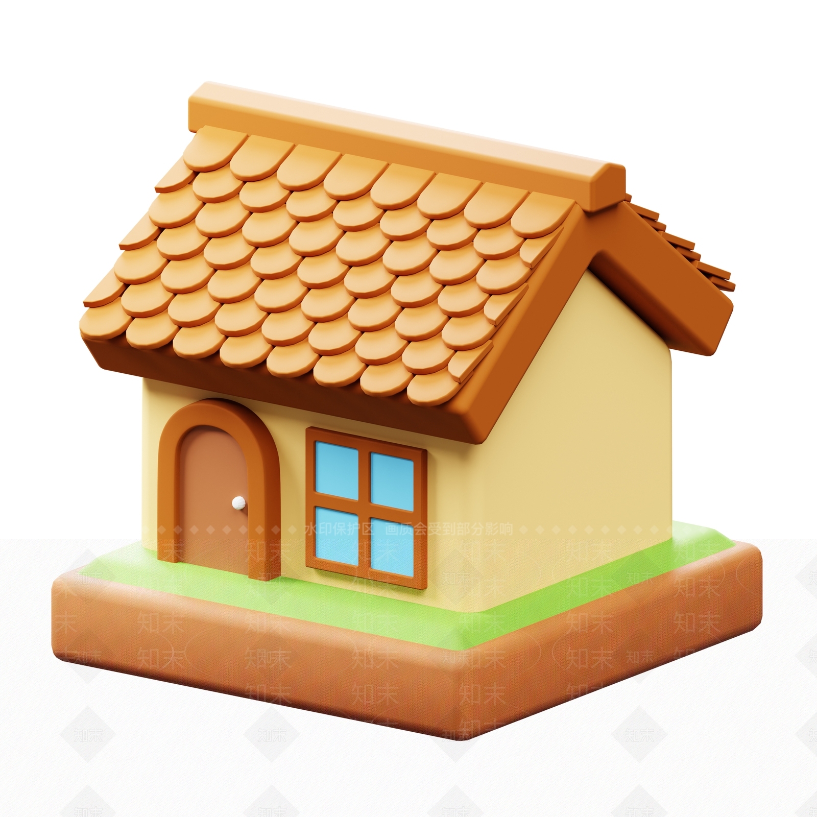 日式其他住宅外观3D模型下载【ID:1225829860】