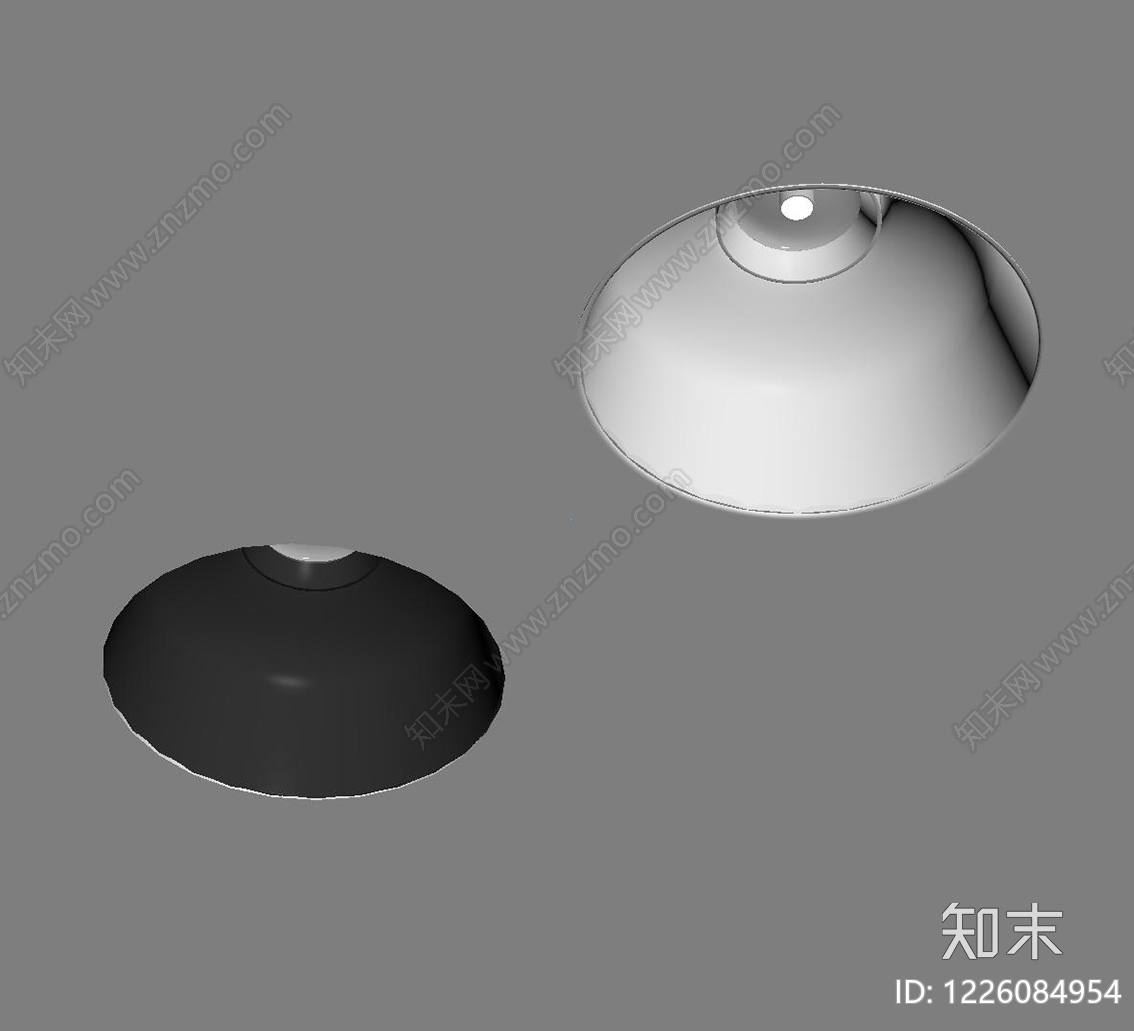 极简筒灯射灯SU模型下载【ID:1226084954】